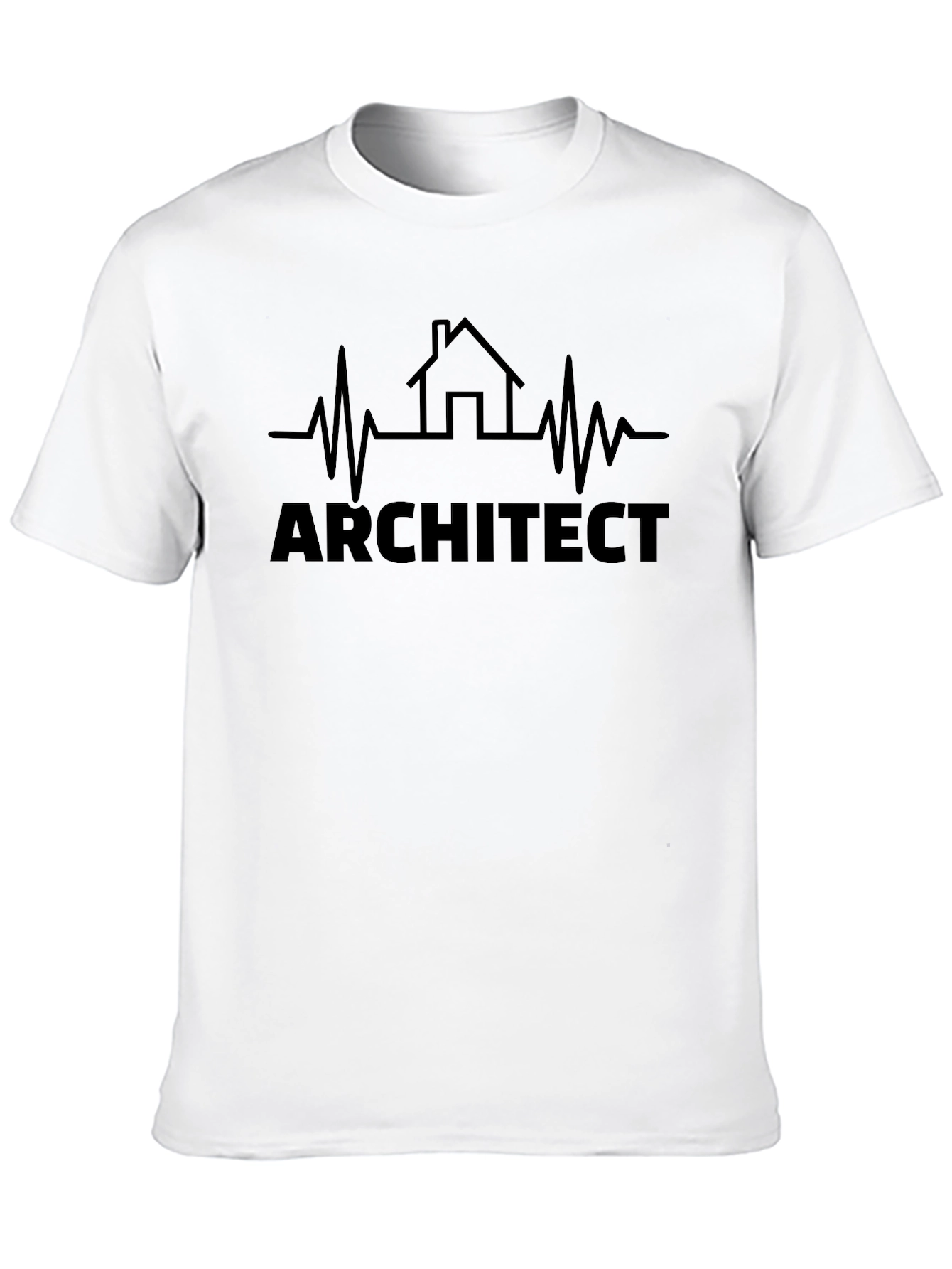 Architect Heartbeat T-Shirt - Building Design Tee