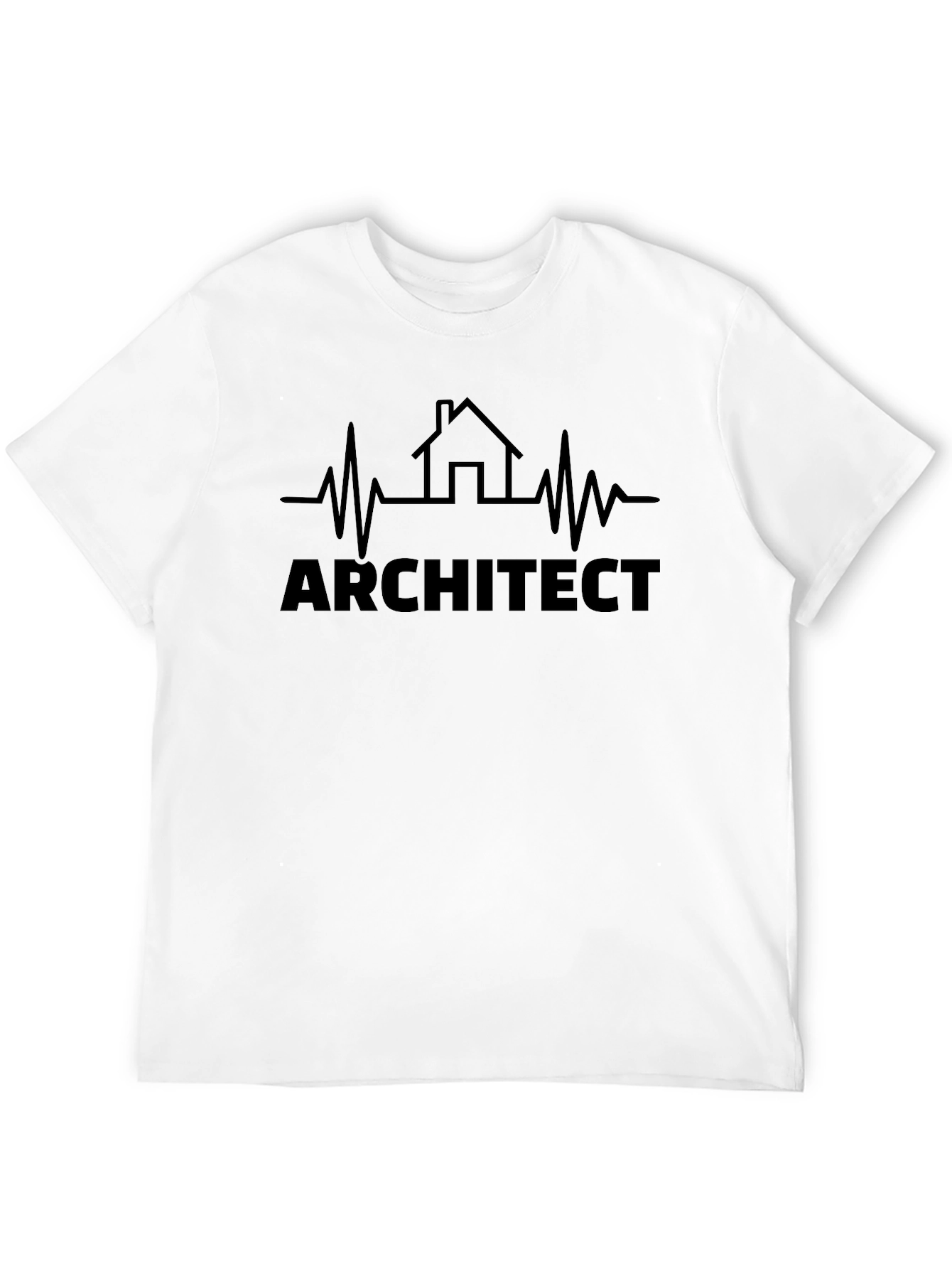 Architect Heartbeat T-Shirt - Building Design Tee