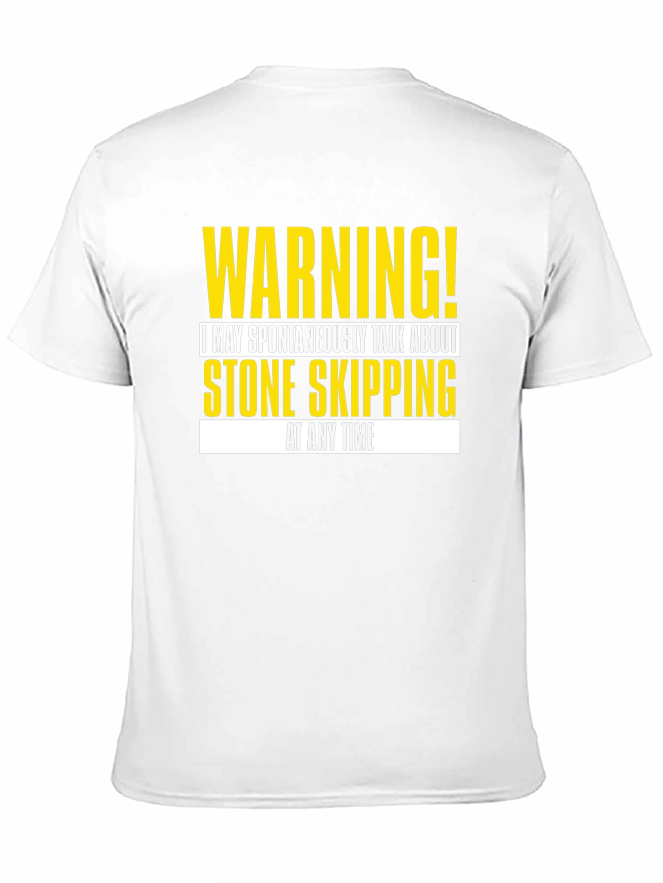 Warning! Stone Skipping T-Shirt