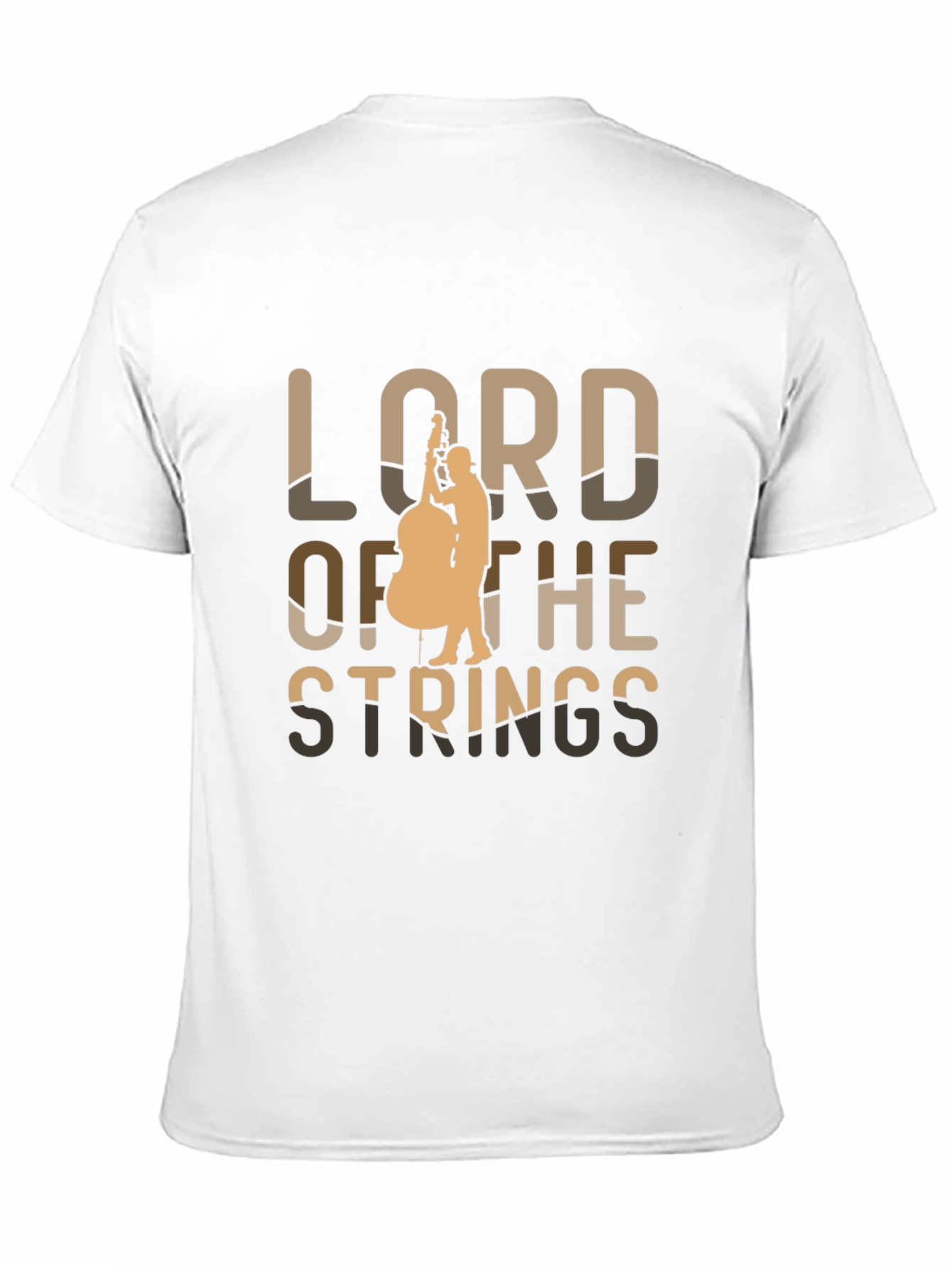 Lord of the Strings Black Graphic Tee