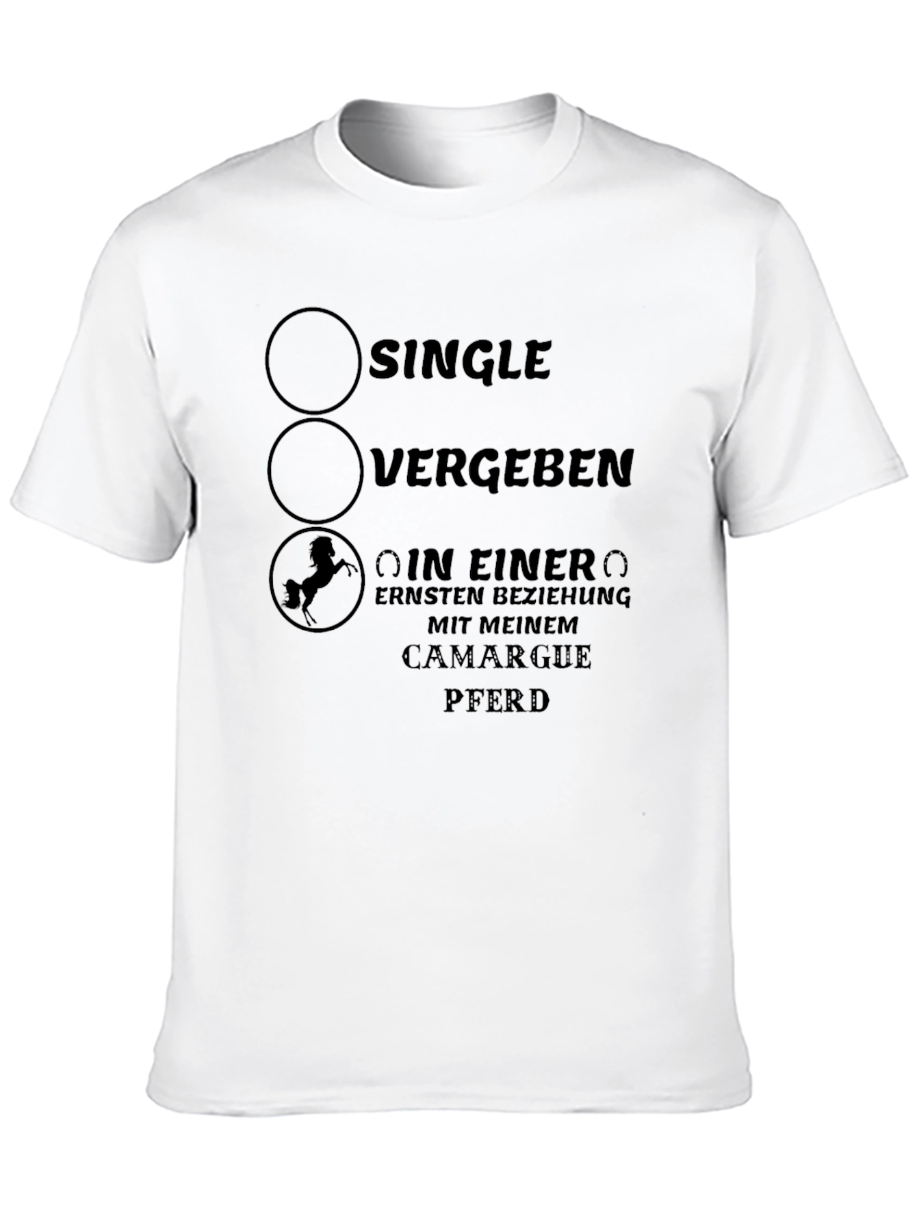 Single Taken Camargue Pferd T-Shirt