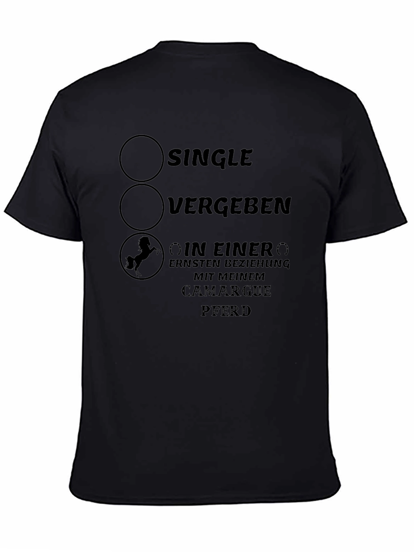 Single Taken Camargue Pferd T-Shirt