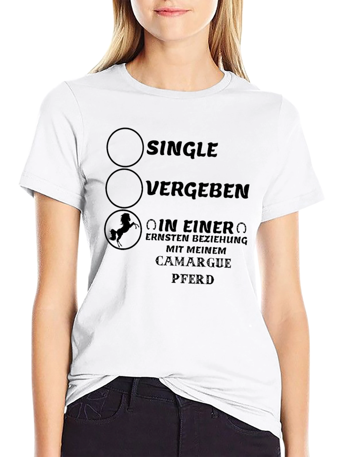 Single Taken Camargue Pferd T-Shirt