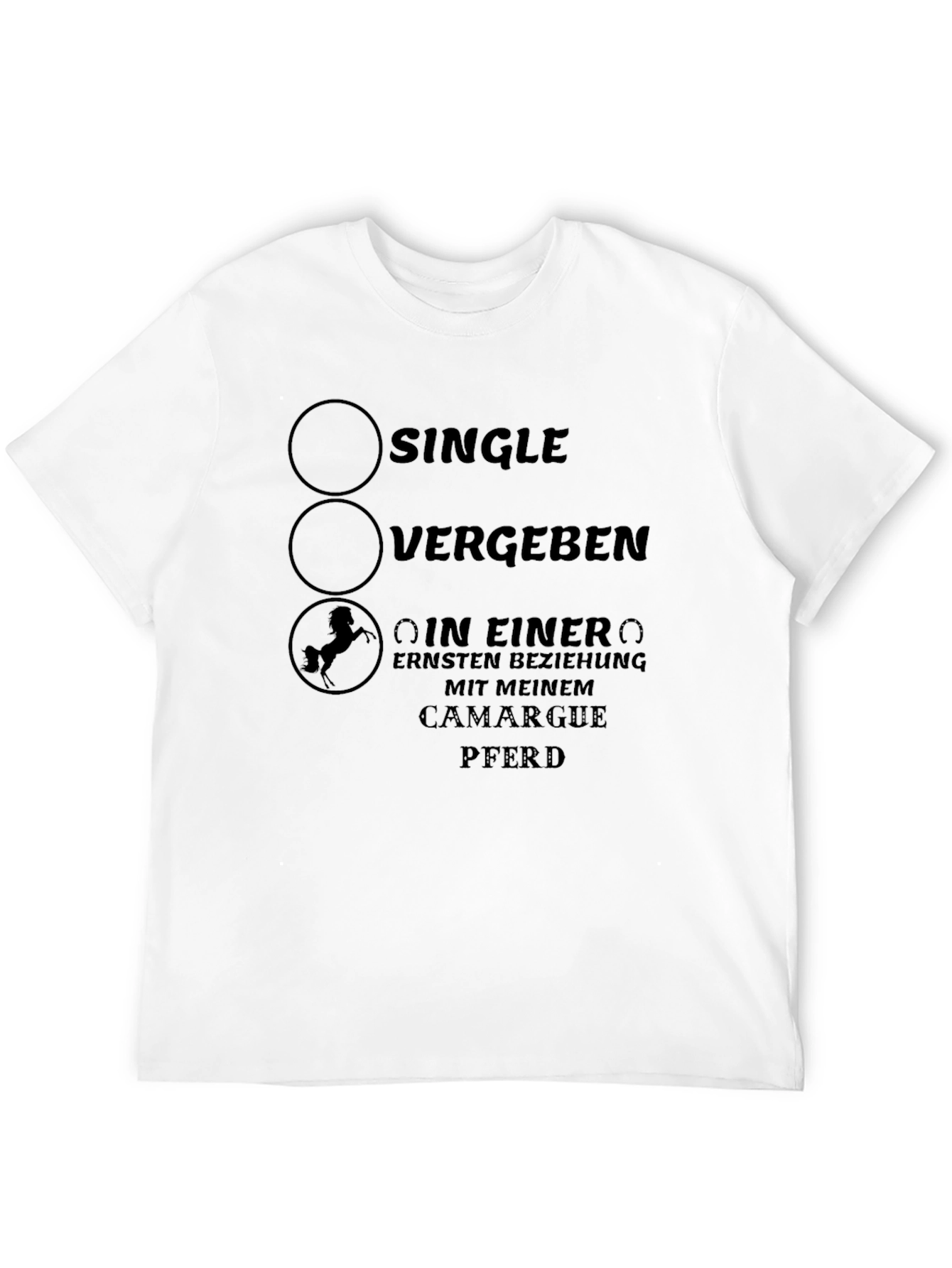 Single Taken Camargue Pferd T-Shirt