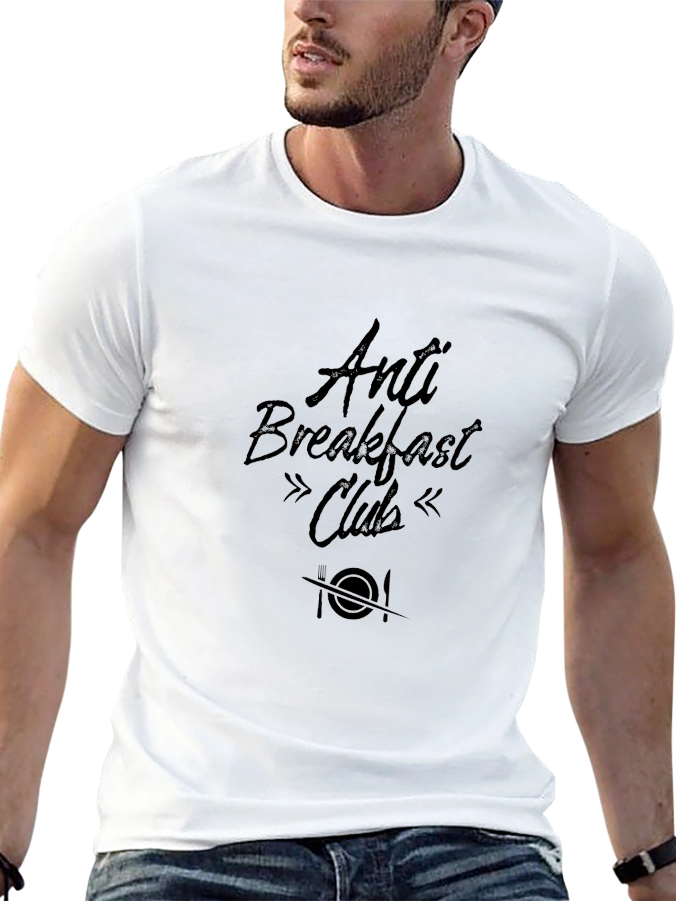 Anti Breakfast Club Black T-Shirt