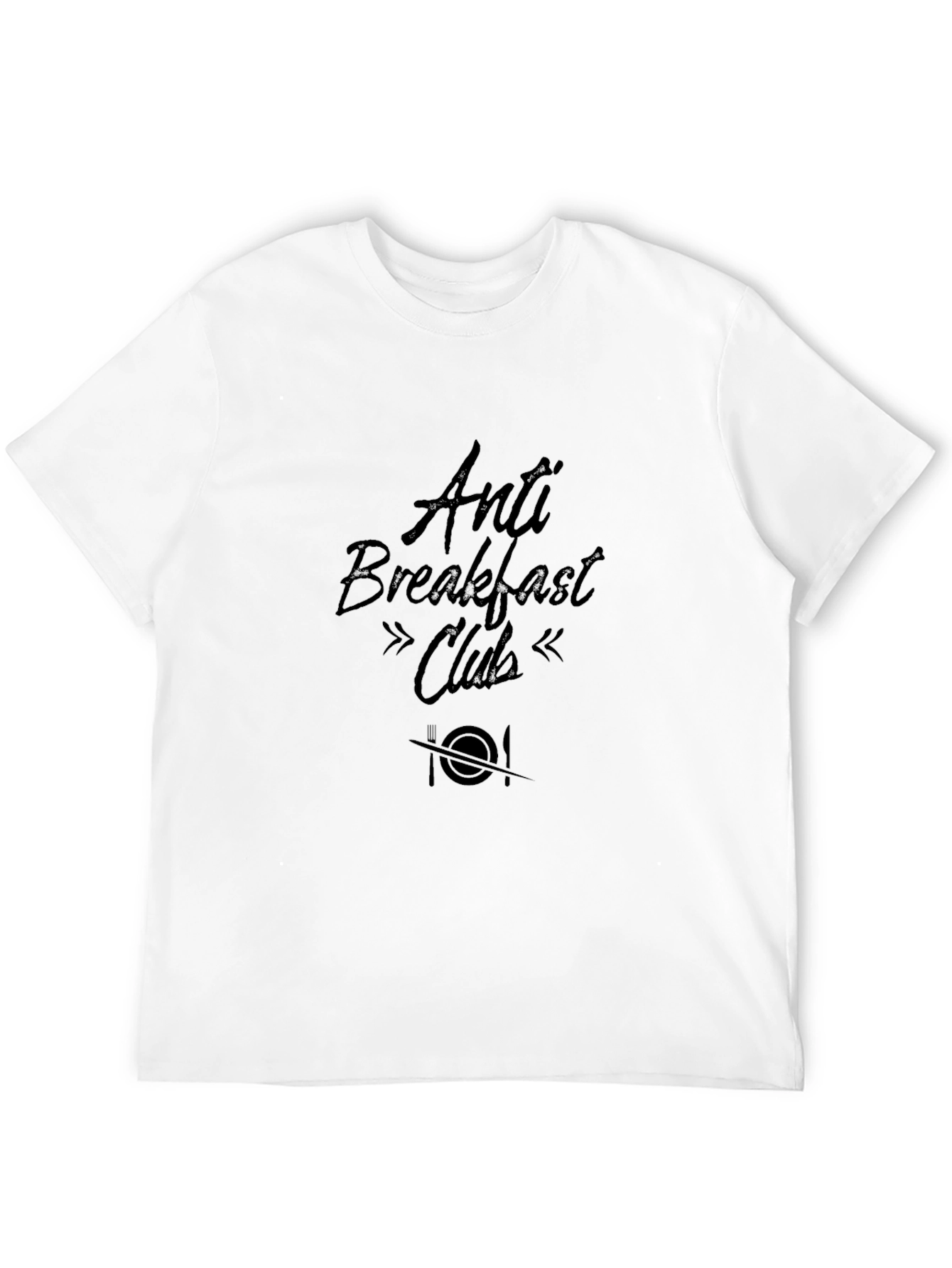 Anti Breakfast Club Black T-Shirt