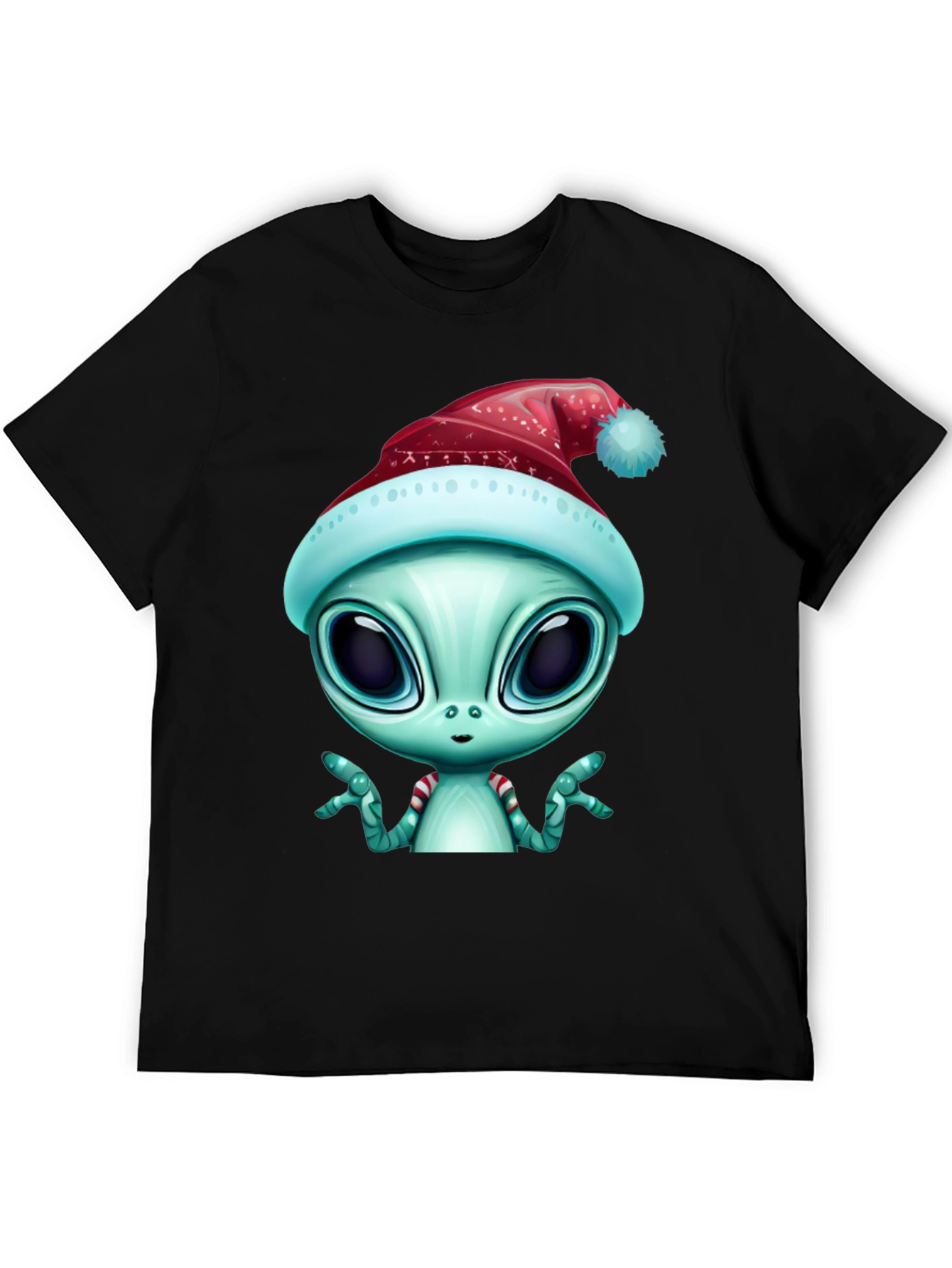 Alien Christmas T-Shirt - Holiday Extraterrestrial Style