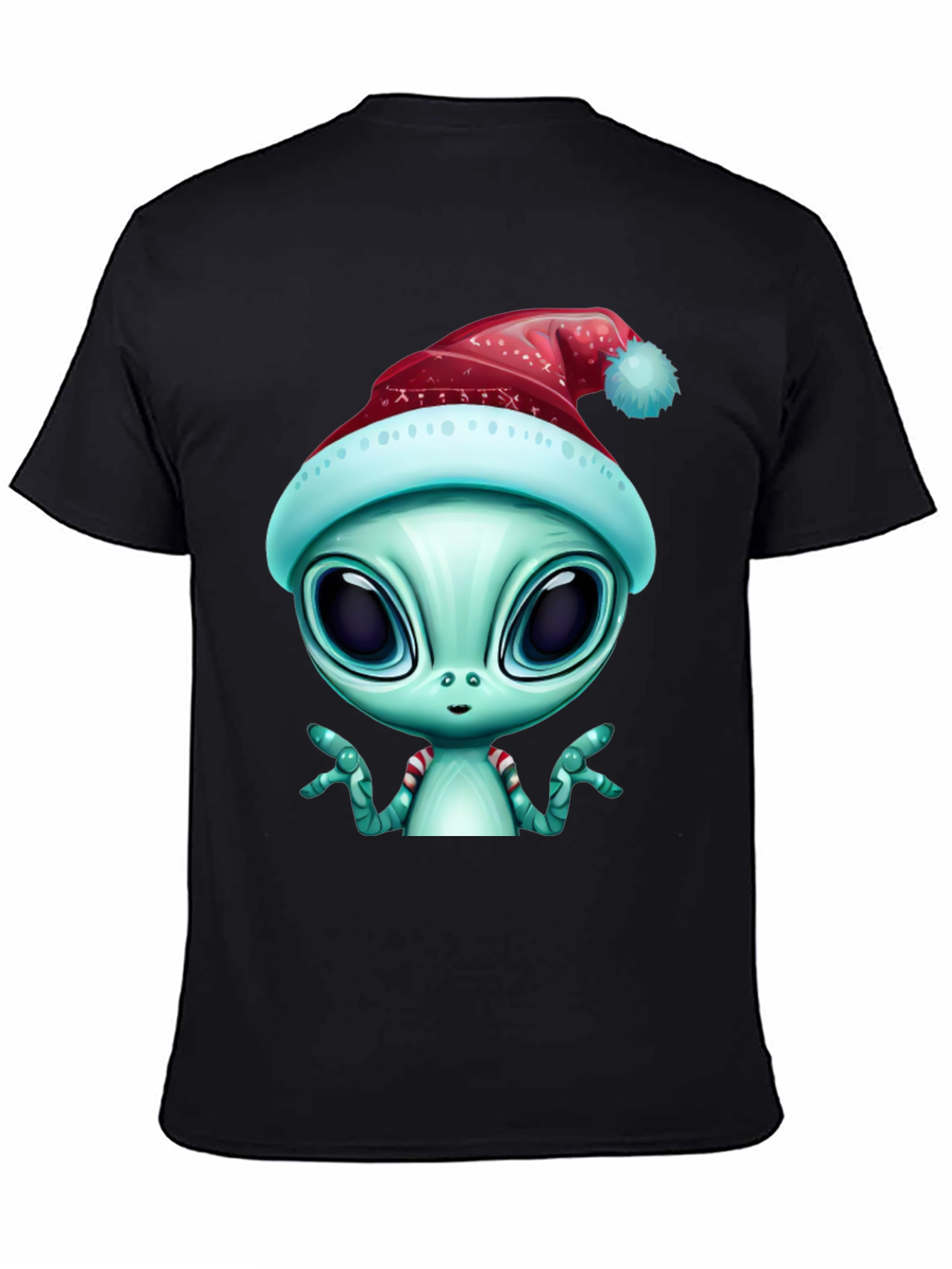 Alien Christmas T-Shirt - Holiday Extraterrestrial Style