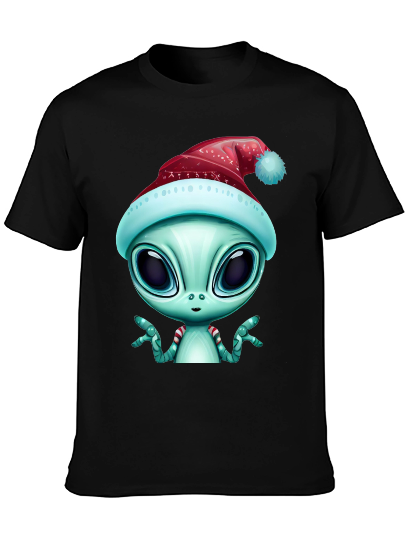 Alien Christmas T-Shirt - Holiday Extraterrestrial Style