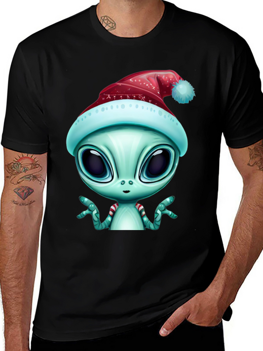 Alien Christmas T-Shirt - Holiday Extraterrestrial Style