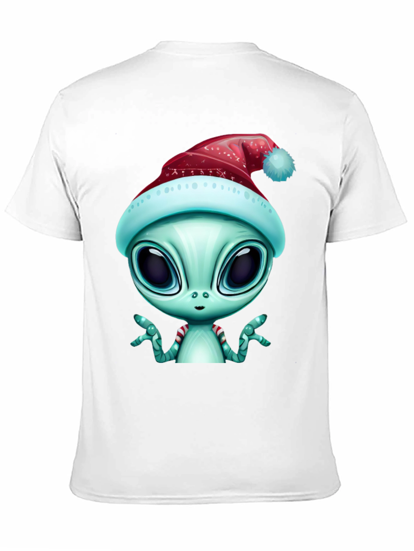 Alien Christmas T-Shirt - Holiday Extraterrestrial Style