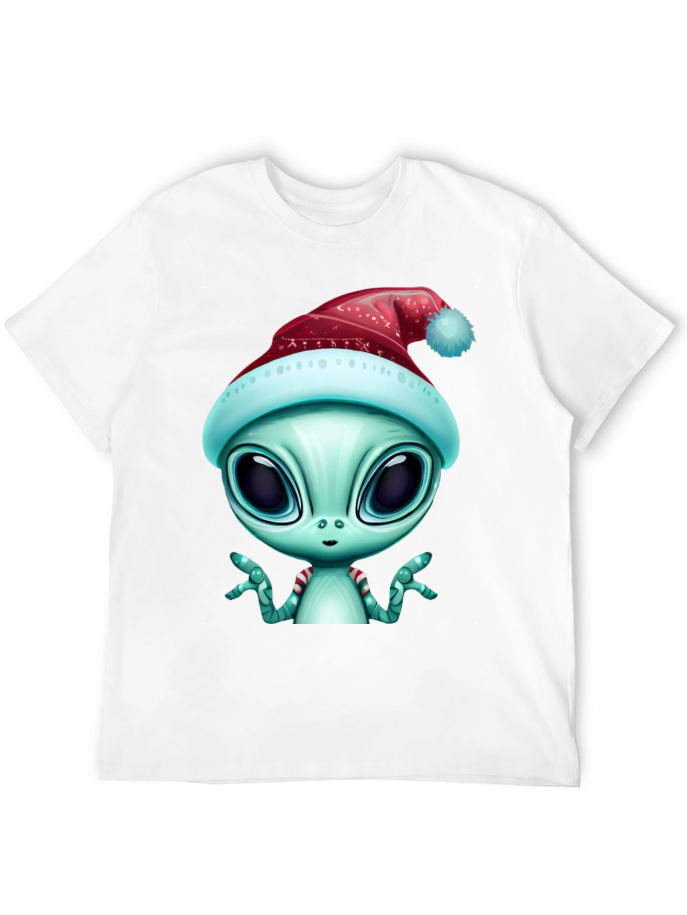 Alien Christmas T-Shirt - Holiday Extraterrestrial Style