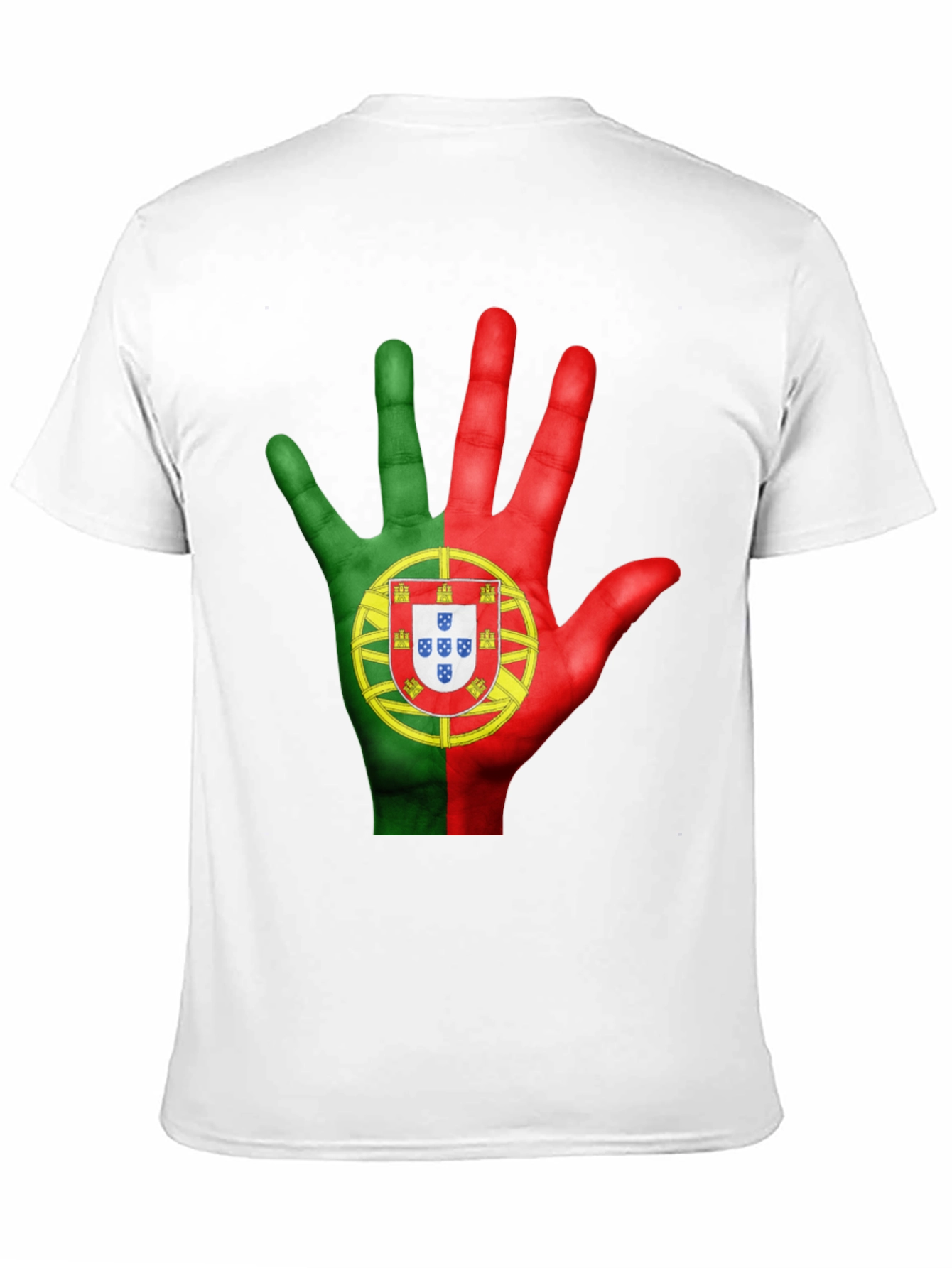 Portugal Flag Hand T-Shirt
