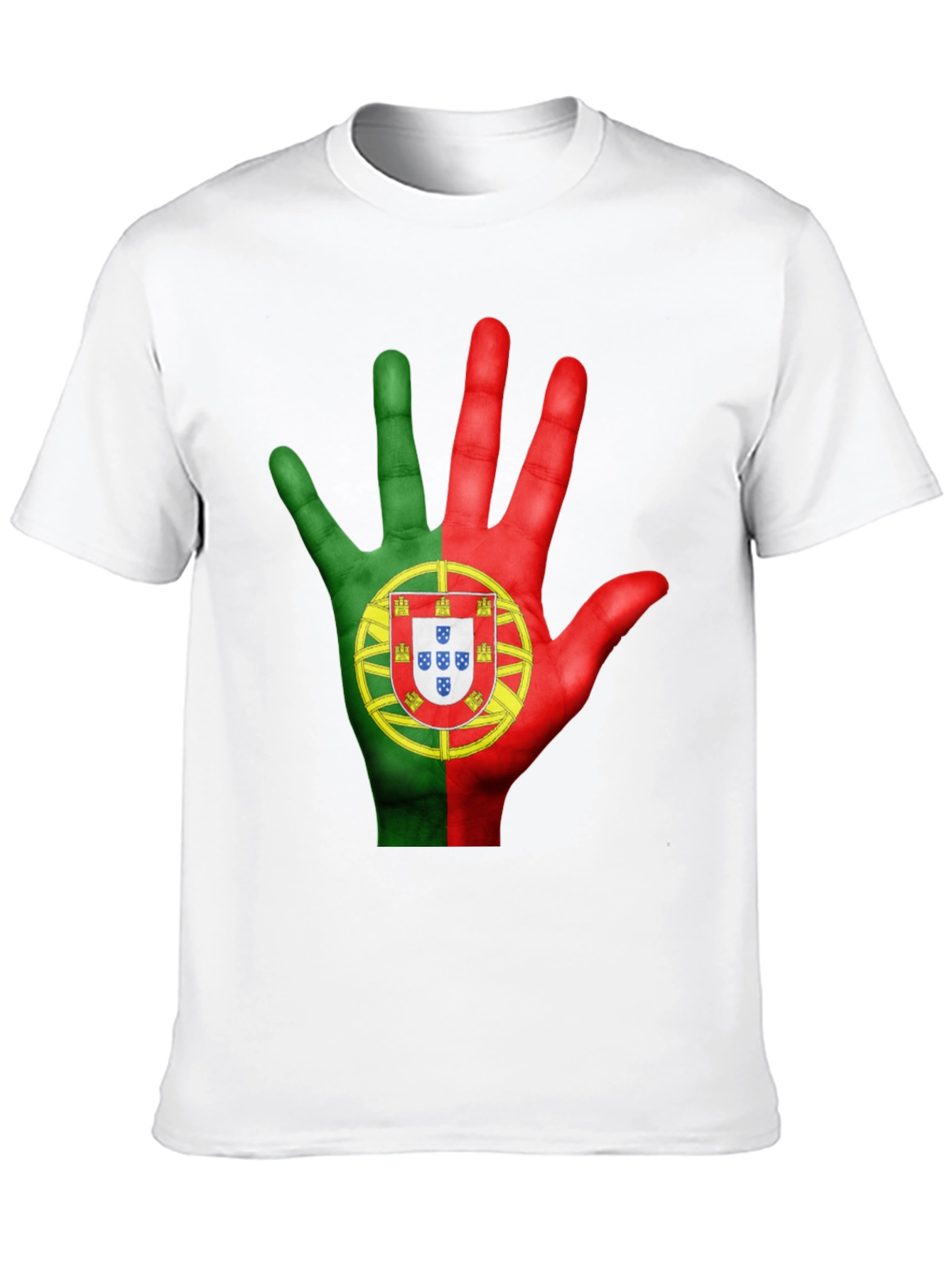 Portugal Flag Hand T-Shirt