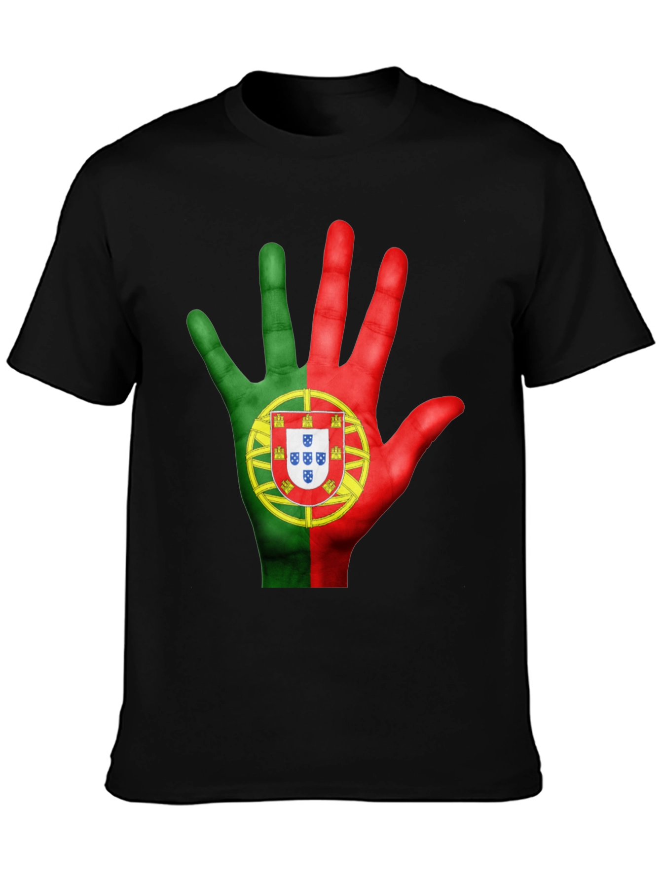 Portugal Flag Hand T-Shirt