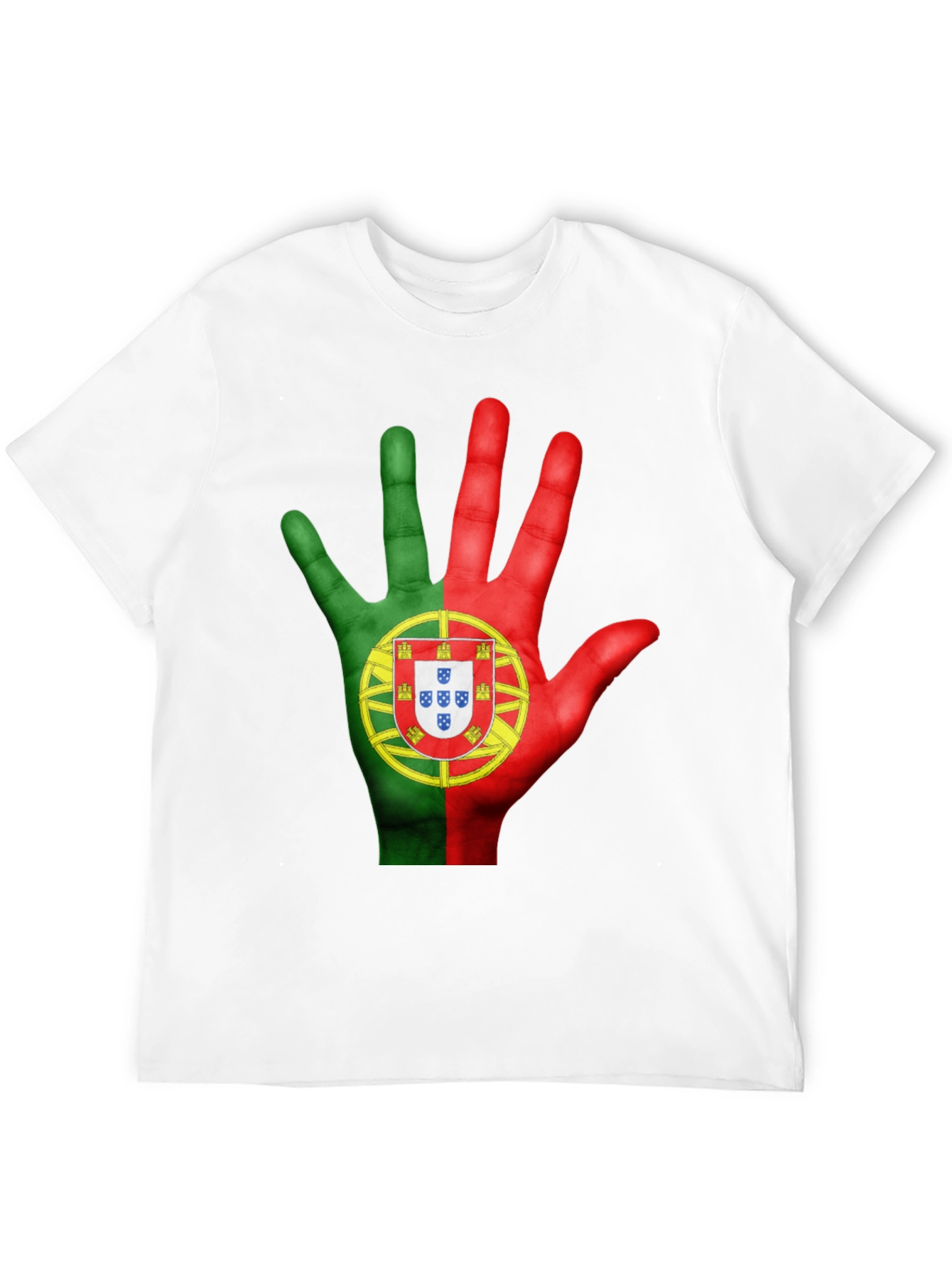 Portugal Flag Hand T-Shirt