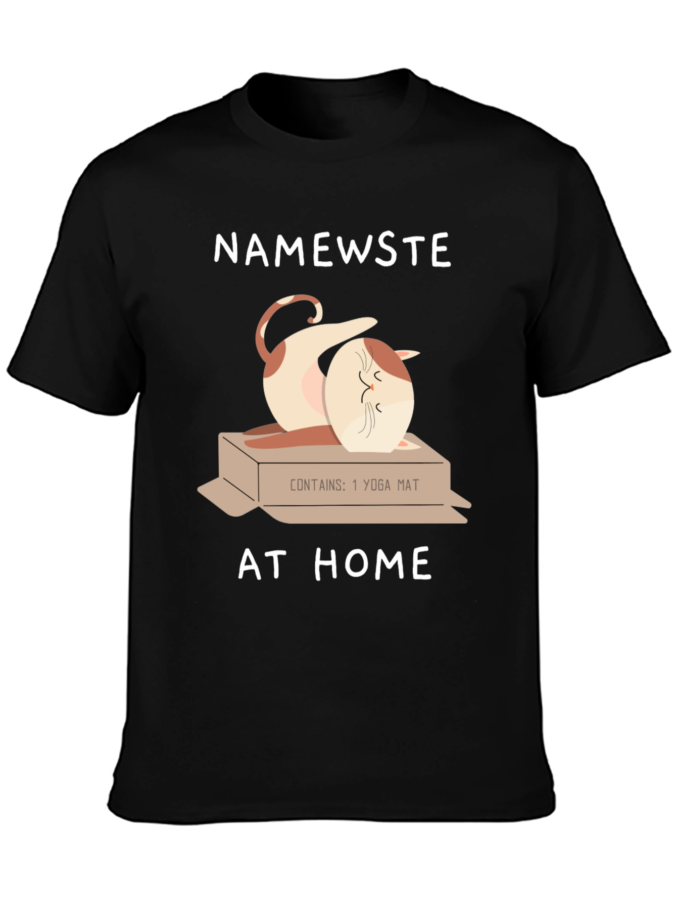 Namewste Cat Yoga T-Shirt