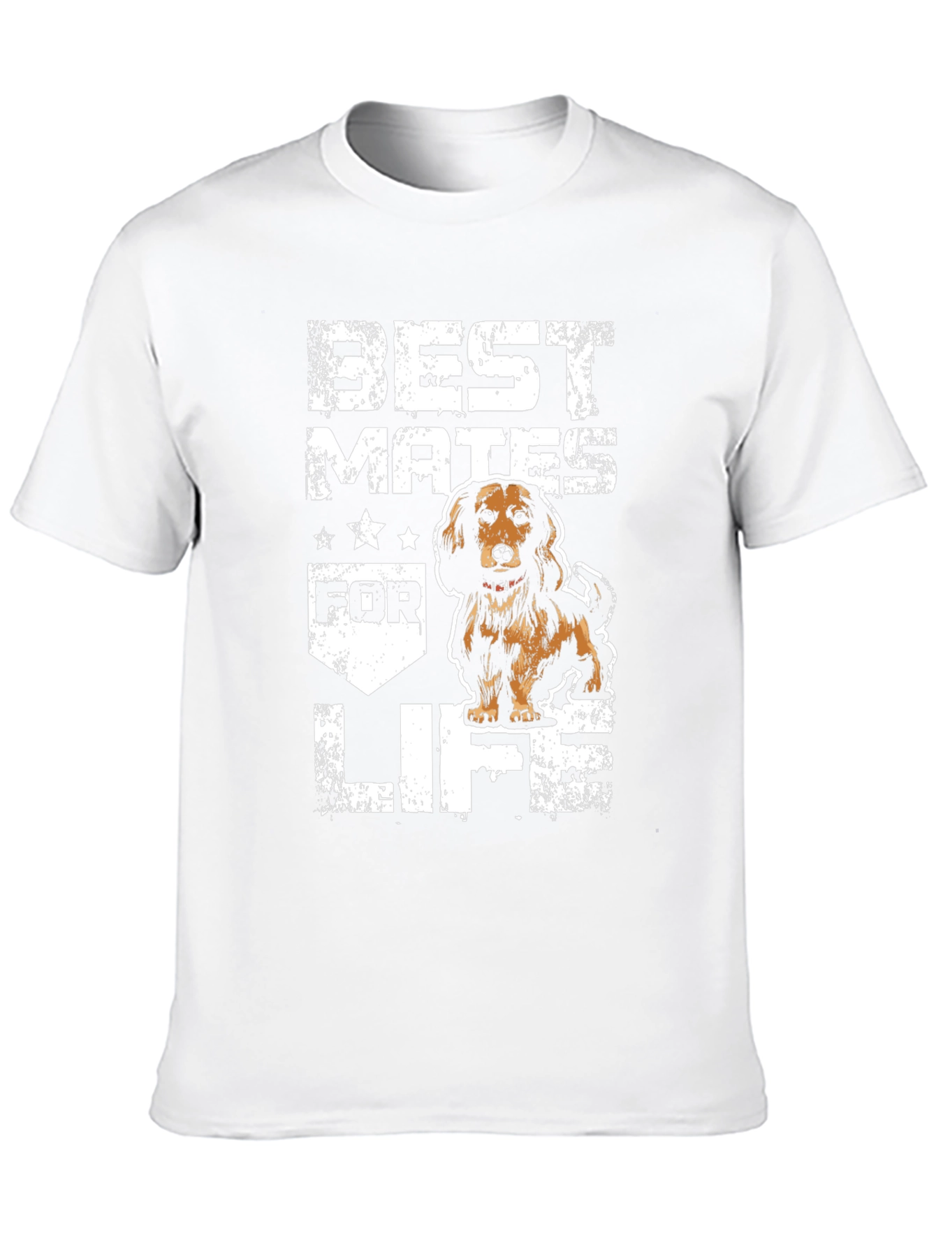 Best Mates For Life Dog T-Shirt