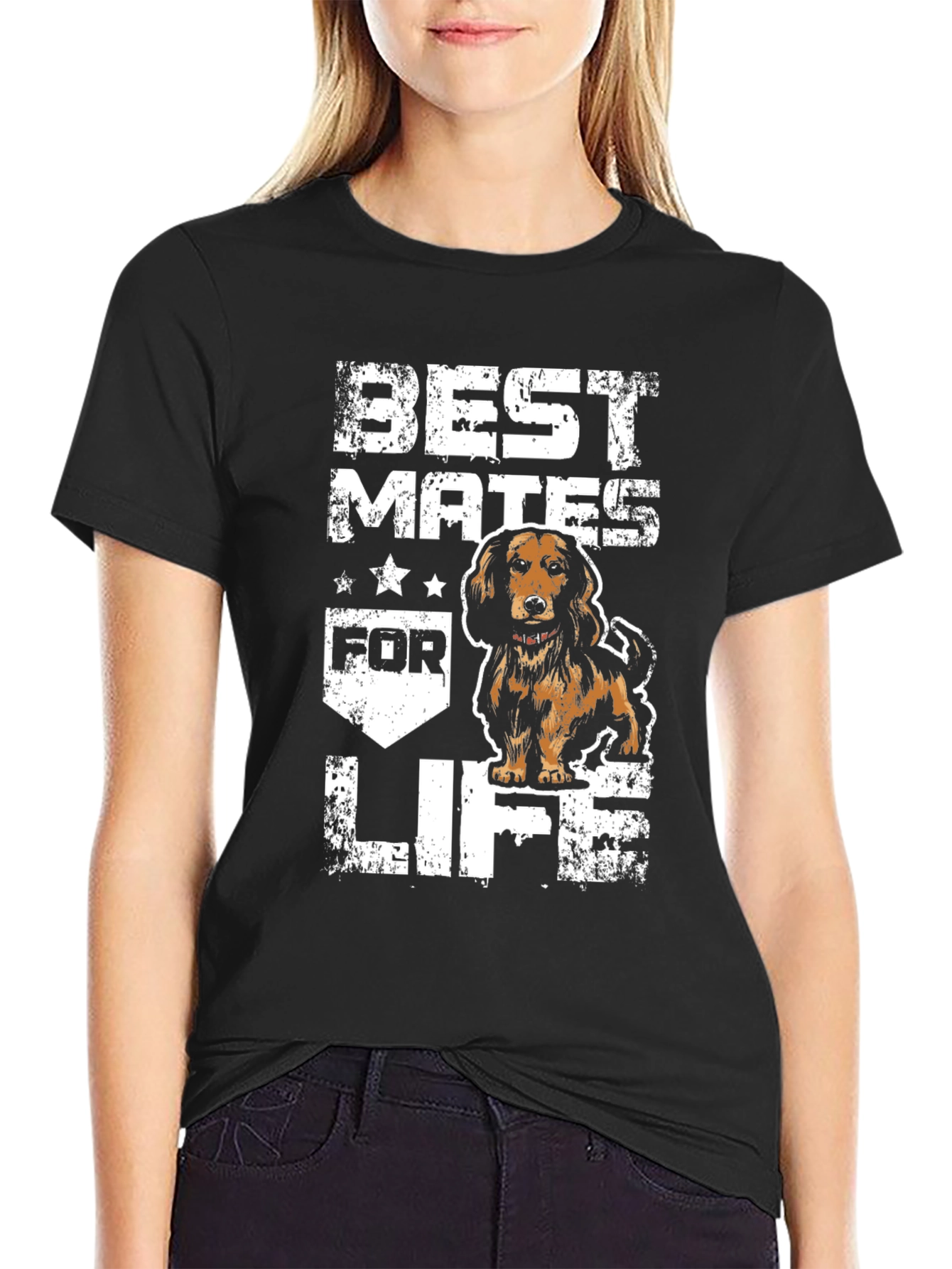 Best Mates For Life Dog T-Shirt