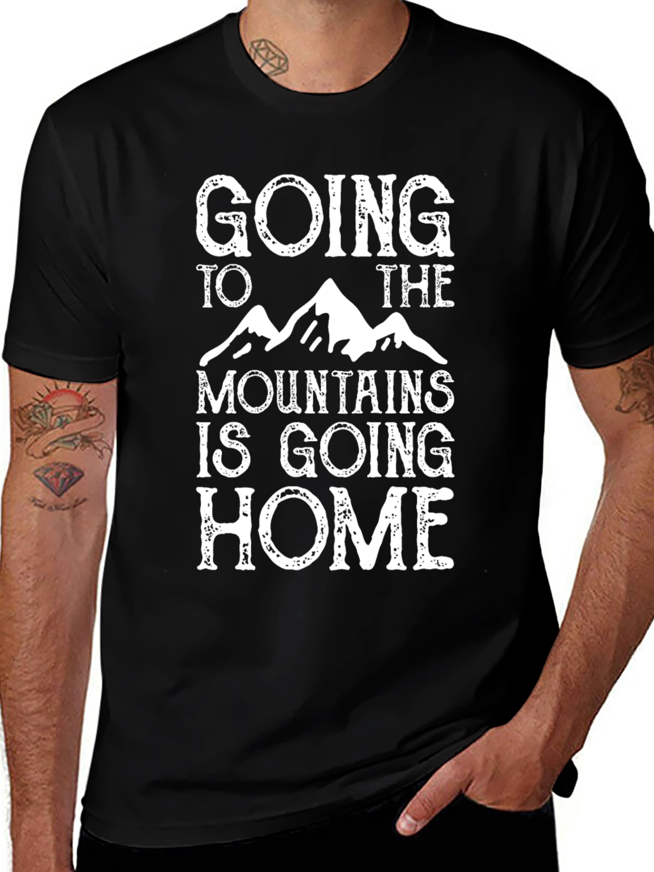 Mountains are Home T-Shirt