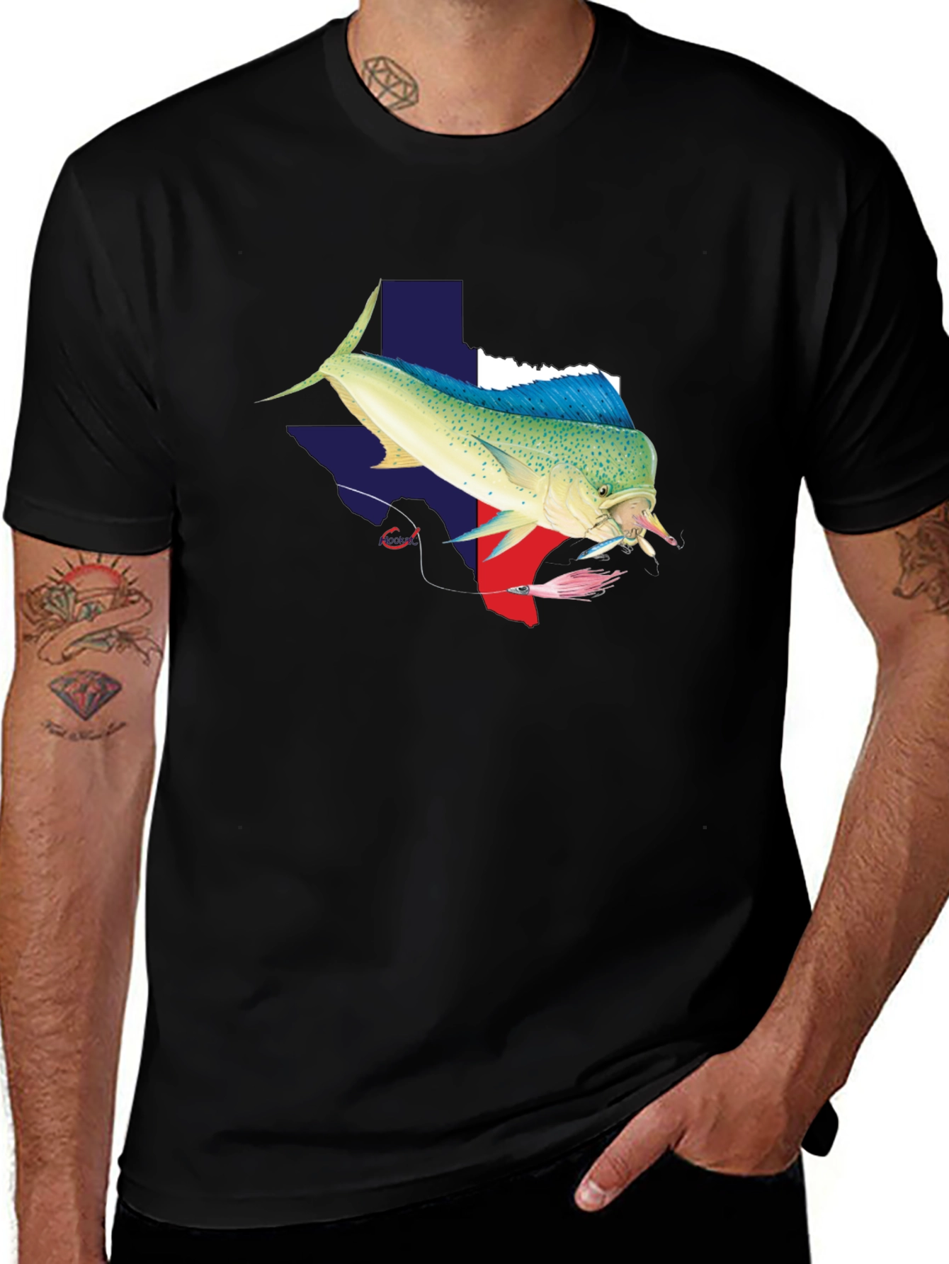Texas Mahi-Mahi Fishing T-Shirt