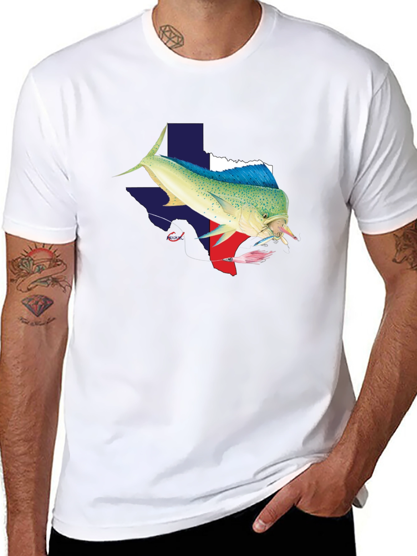 Texas Mahi-Mahi Fishing T-Shirt
