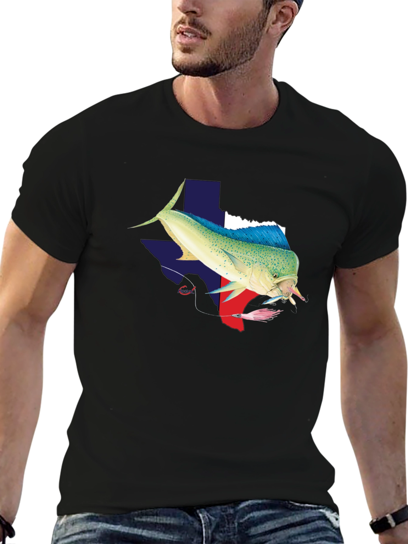Texas Mahi-Mahi Fishing T-Shirt