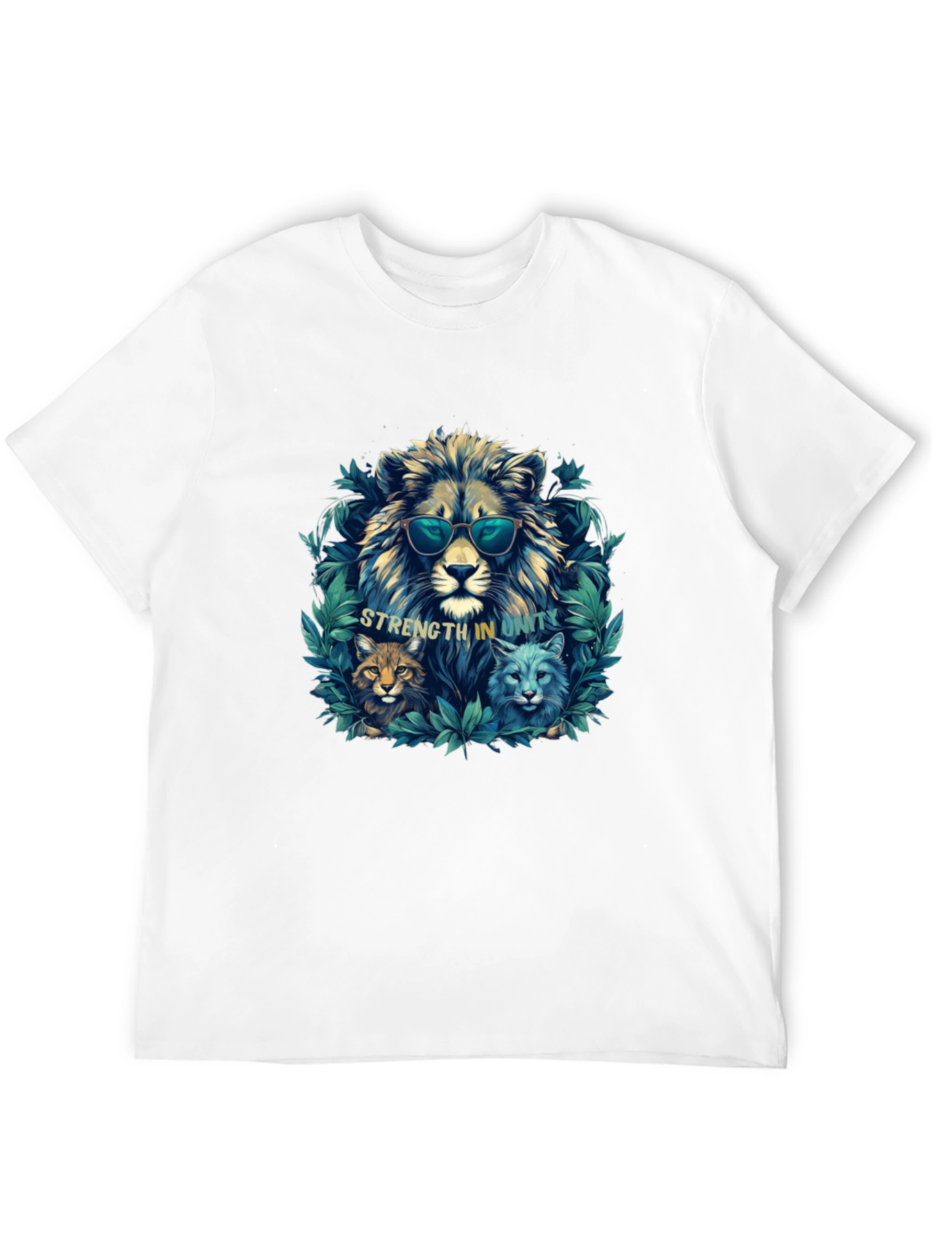 Strength In Unity Lion Graphic Tee