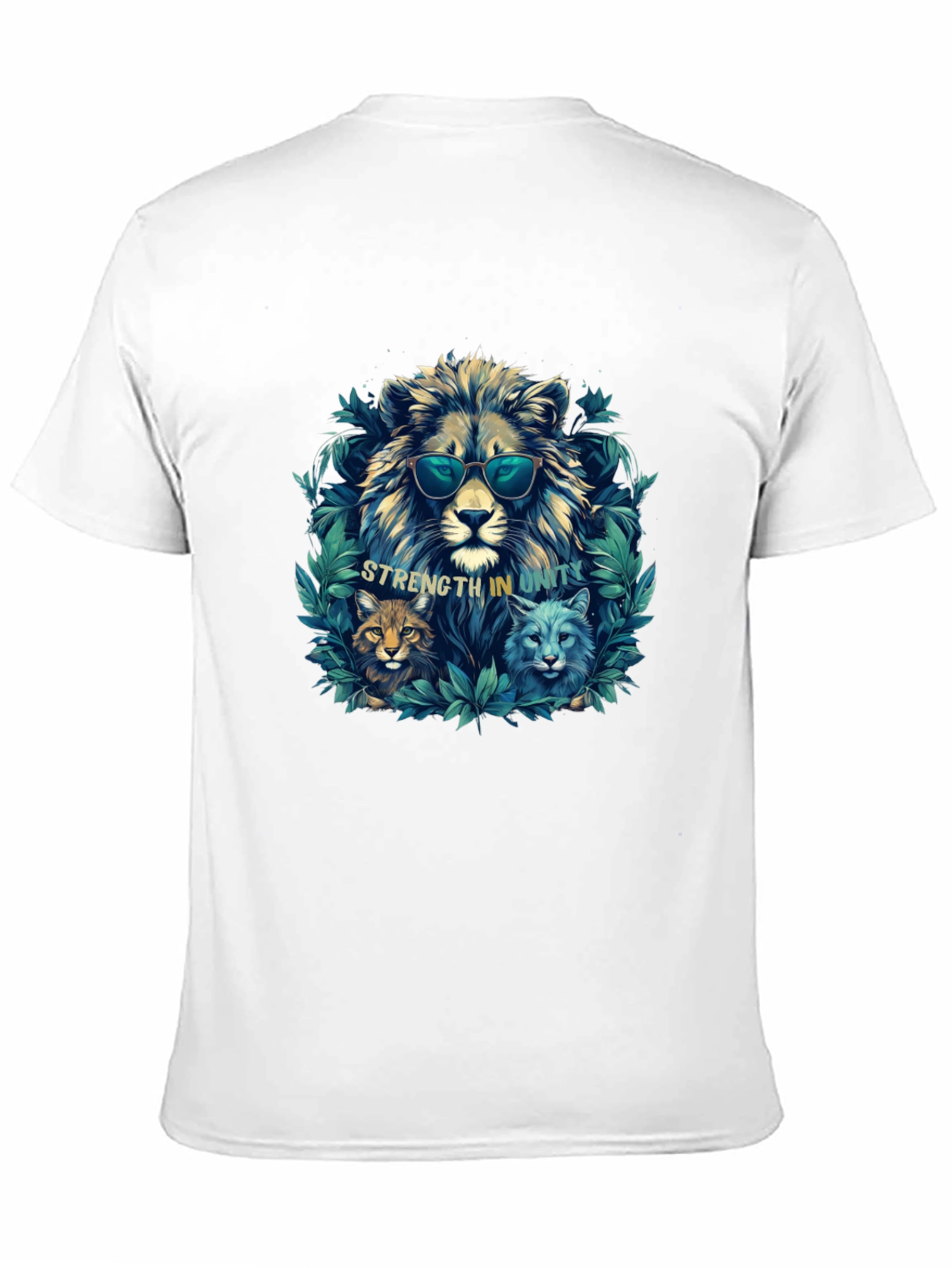 Strength In Unity Lion Graphic Tee
