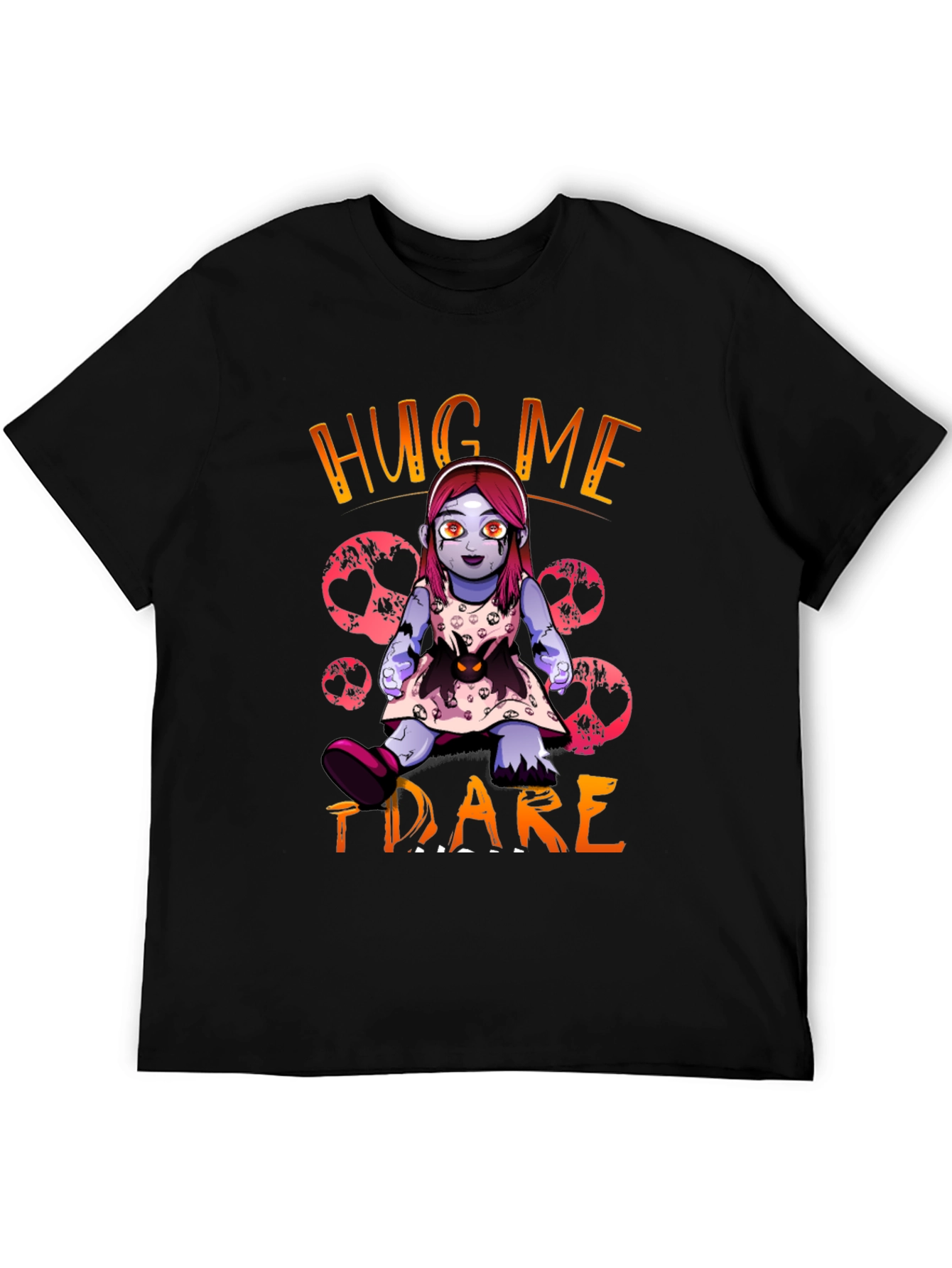 Hug Me I Dare Zombie Doll T-Shirt