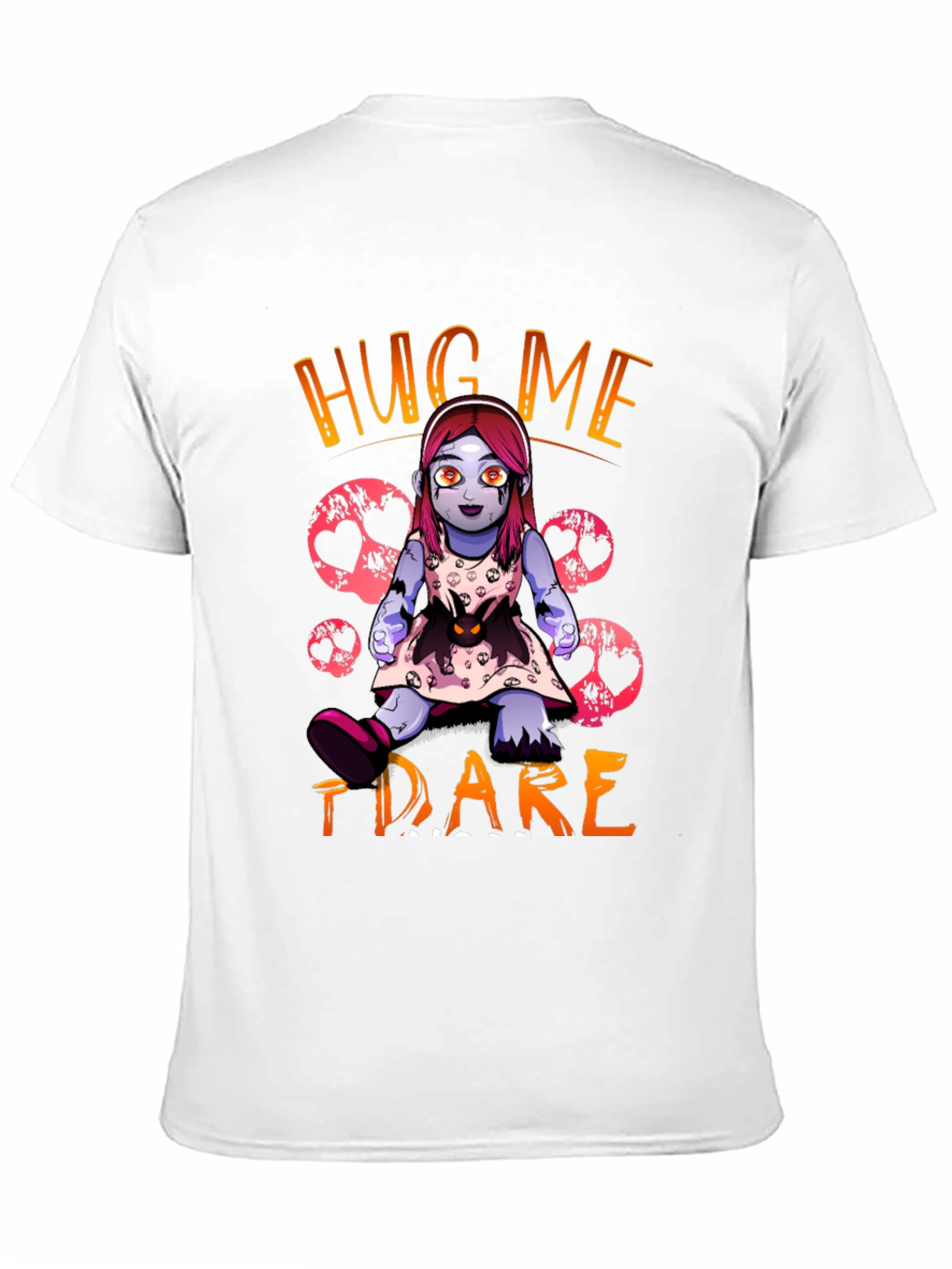 Hug Me I Dare Zombie Doll T-Shirt