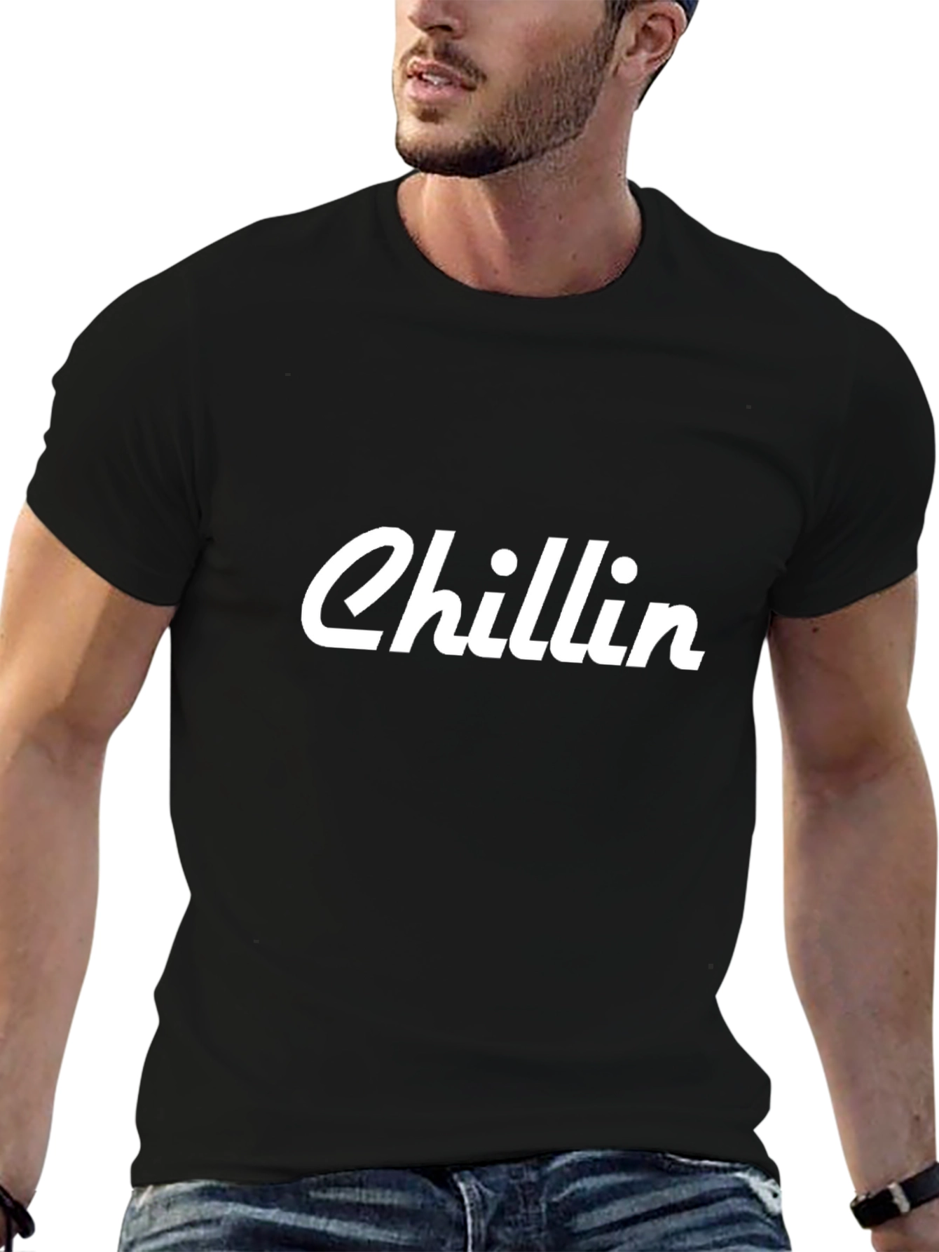 Chillin Graphic Tee - Stylish Comfort