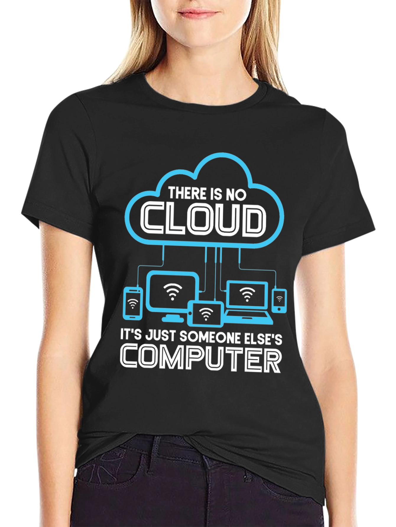 There is No Cloud T-Shirt - Programmer Humor