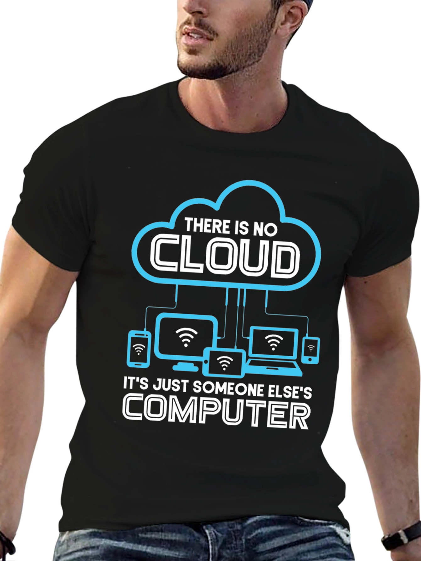 There is No Cloud T-Shirt - Programmer Humor