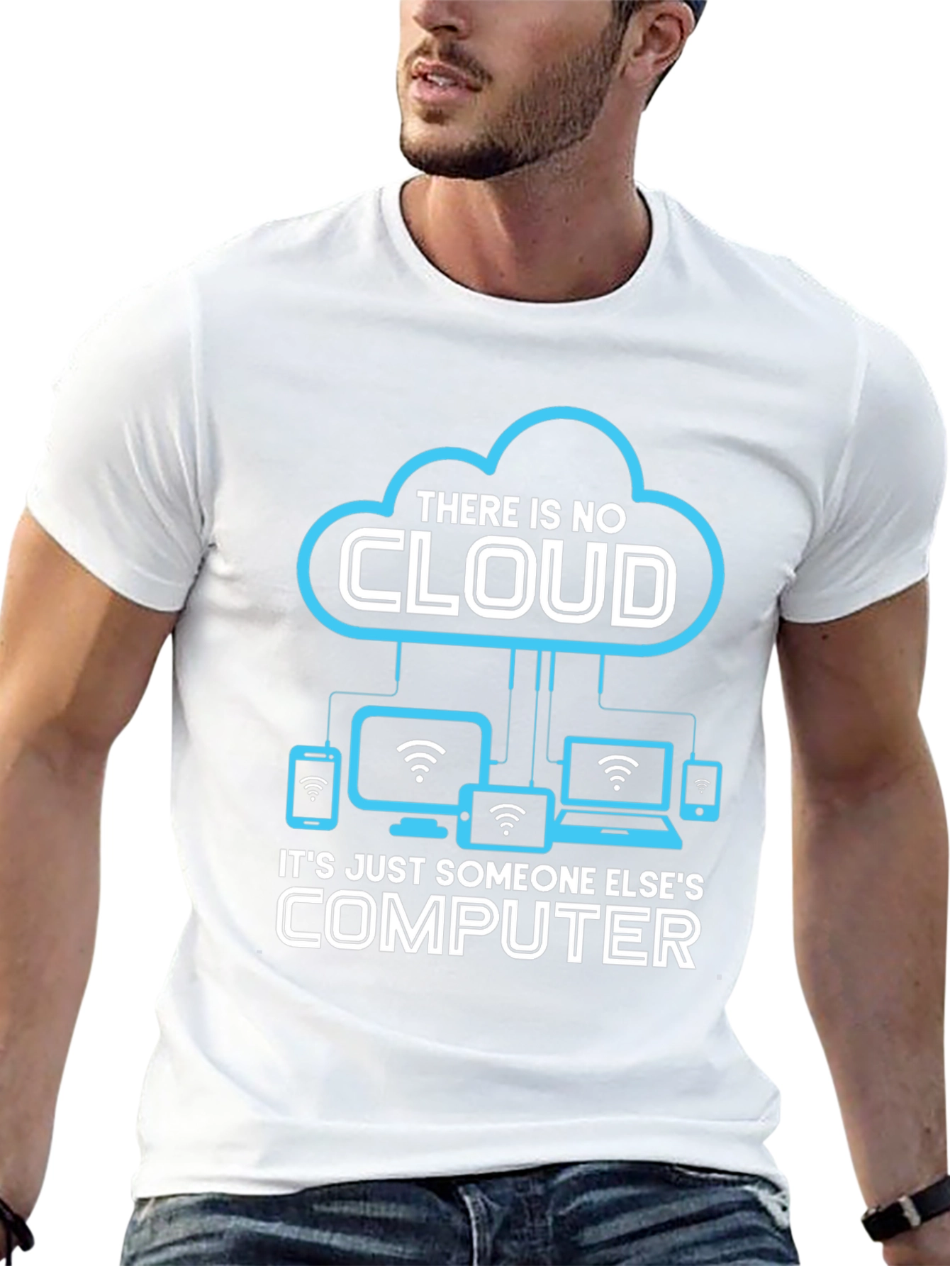 There is No Cloud T-Shirt - Programmer Humor