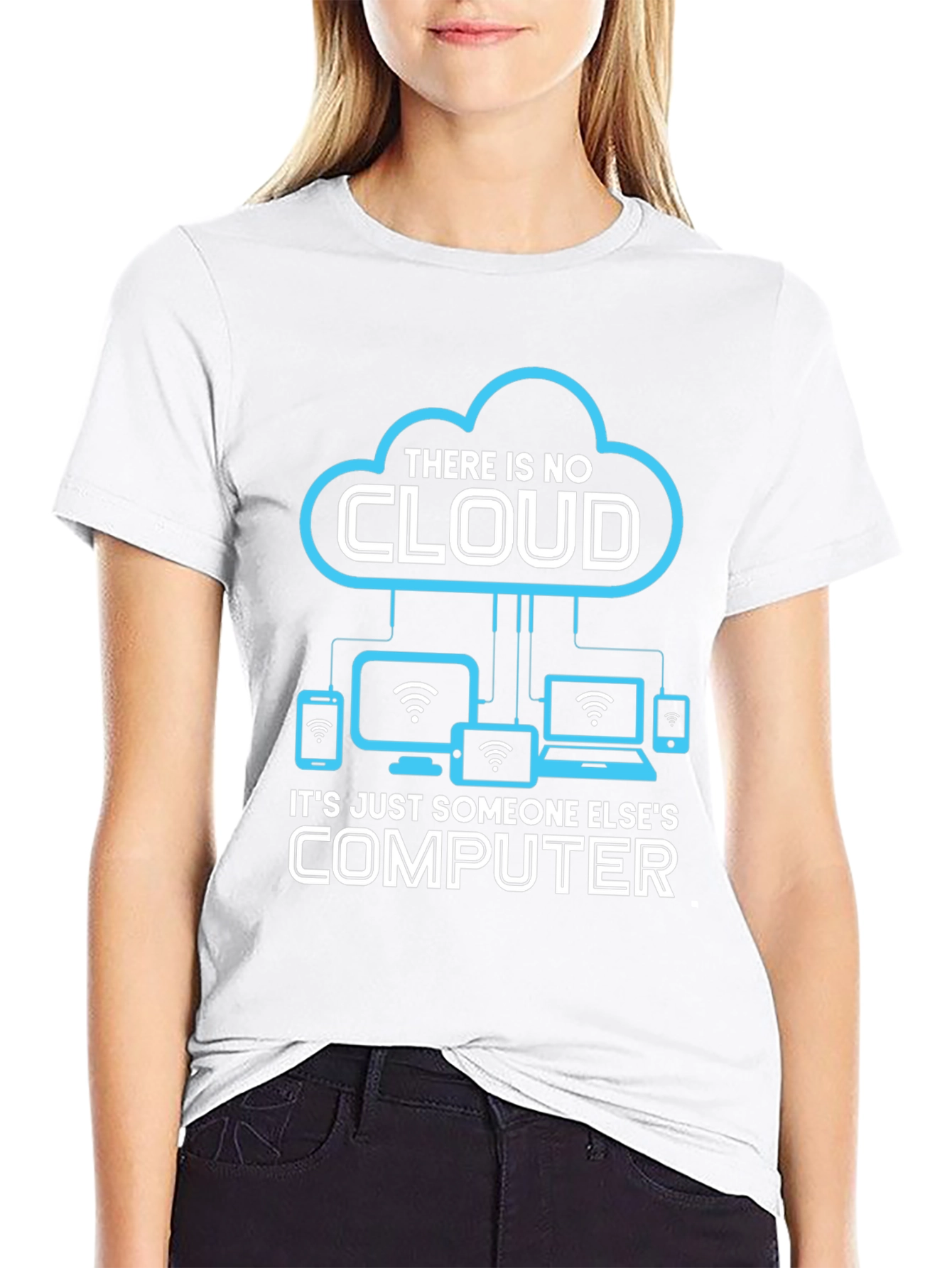 There is No Cloud T-Shirt - Programmer Humor