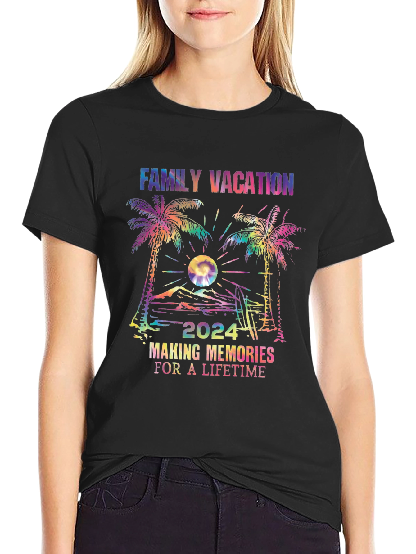 Family Vacation 2024 Graphic T-Shirt