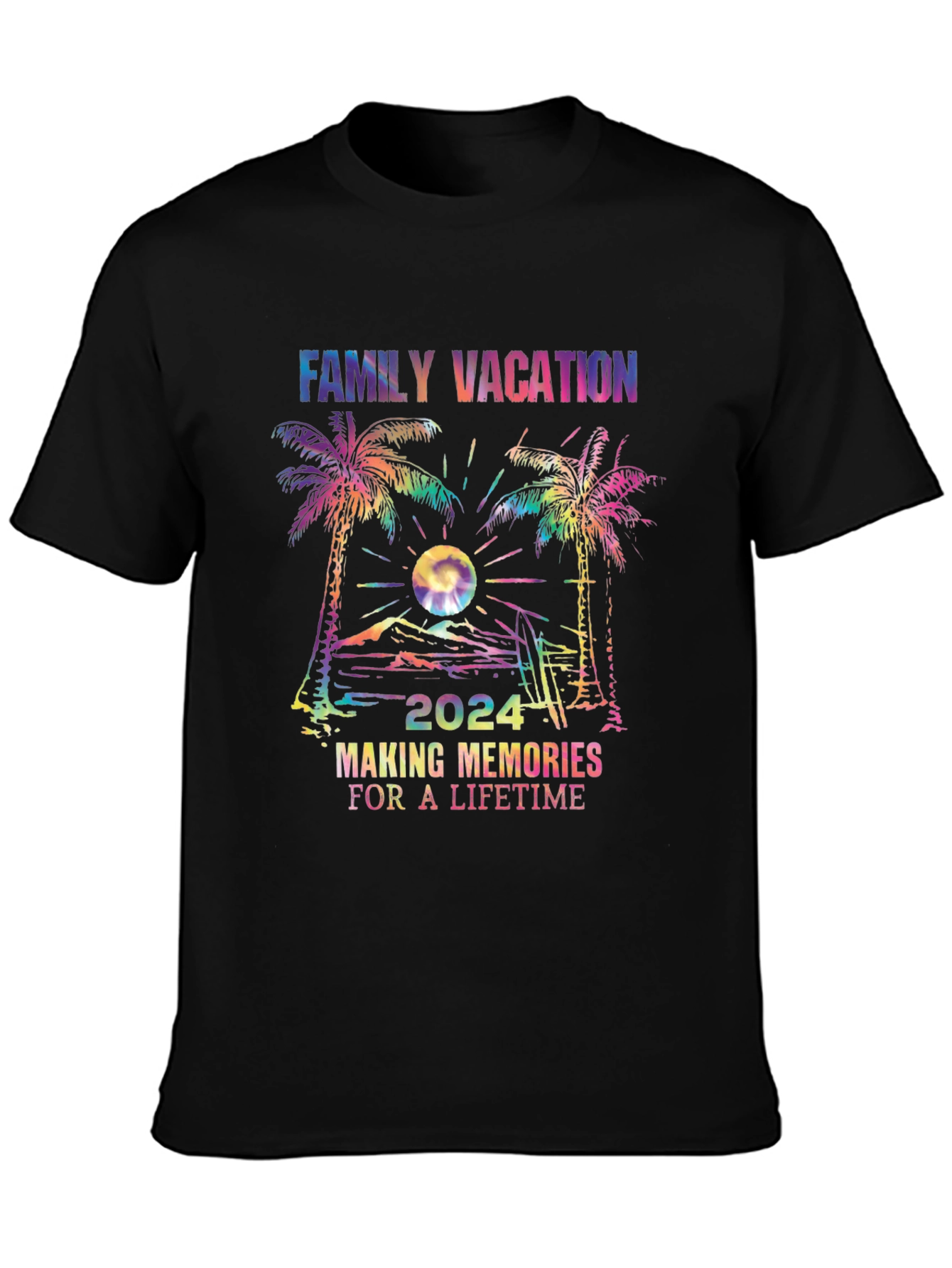 Family Vacation 2024 Graphic T-Shirt