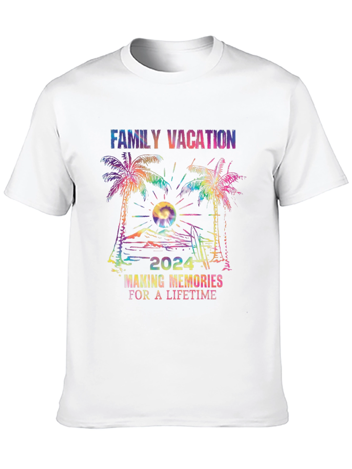 Family Vacation 2024 Graphic T-Shirt