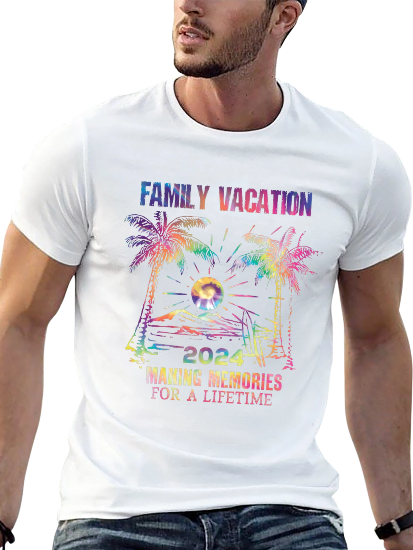 Family Vacation 2024 Graphic T-Shirt
