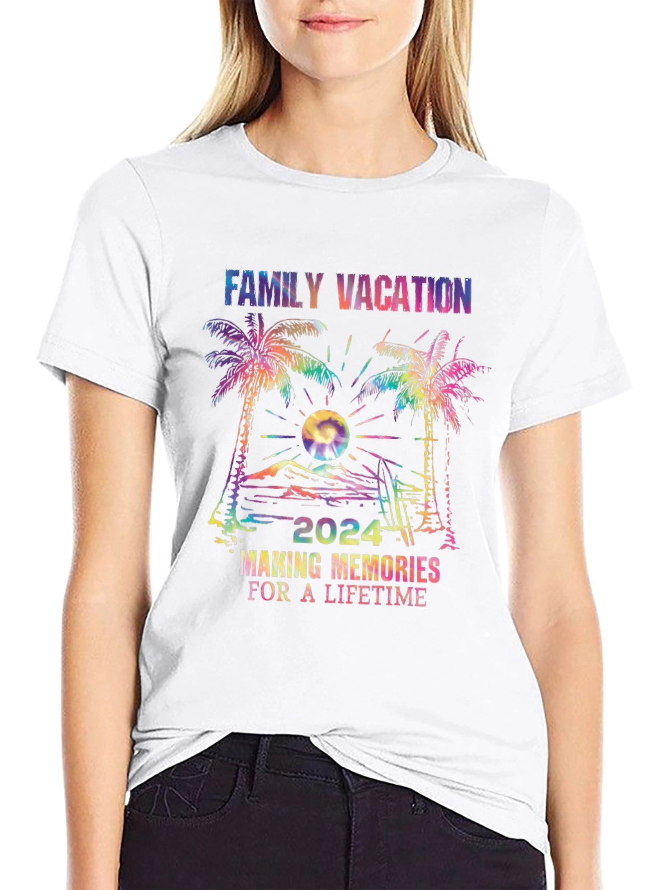 Family Vacation 2024 Graphic T-Shirt