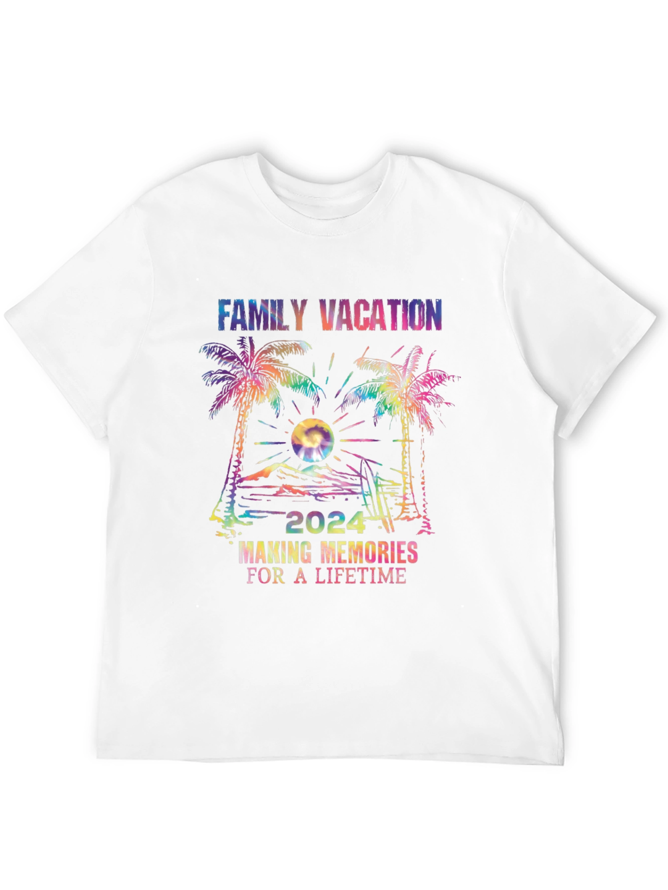 Family Vacation 2024 Graphic T-Shirt