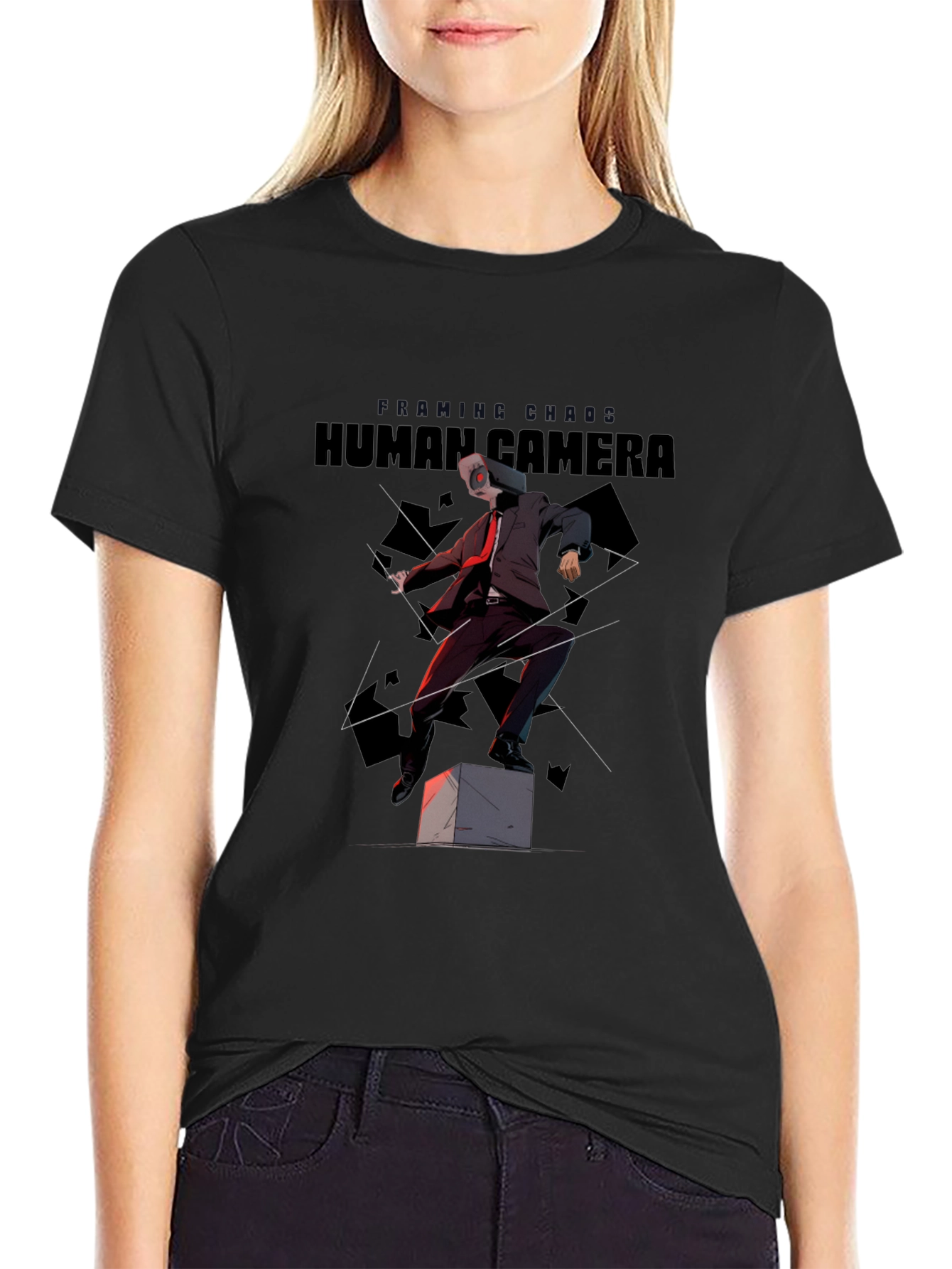 Human Camera Graphic Tee