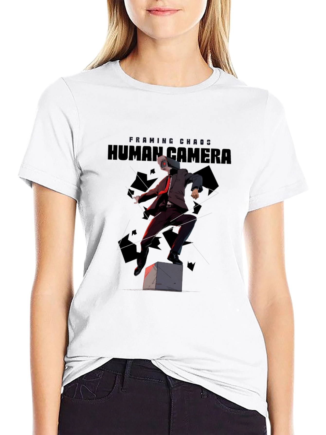 Human Camera Graphic Tee