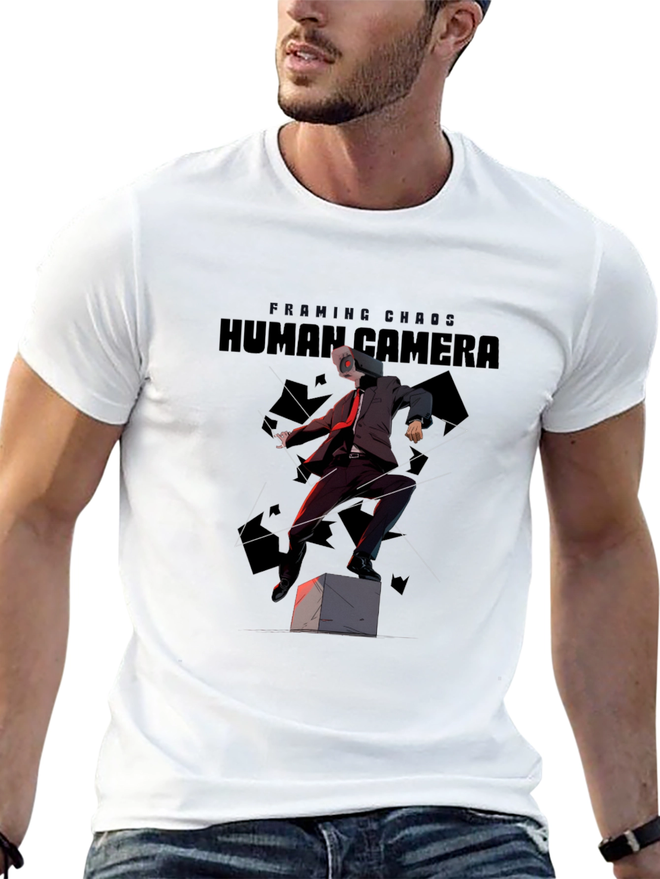 Human Camera Graphic Tee