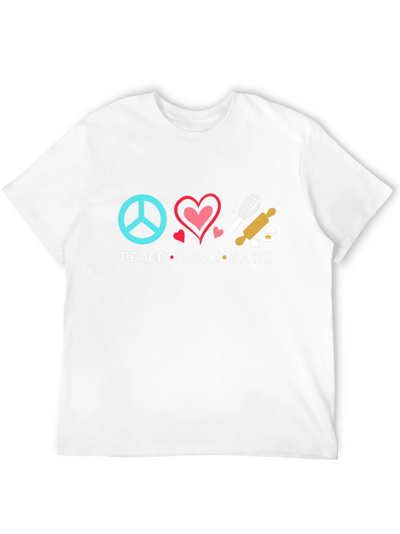 Peace Love Bake T-Shirt