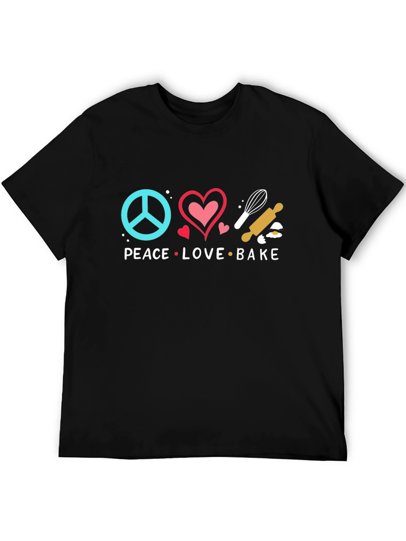 Peace Love Bake T-Shirt
