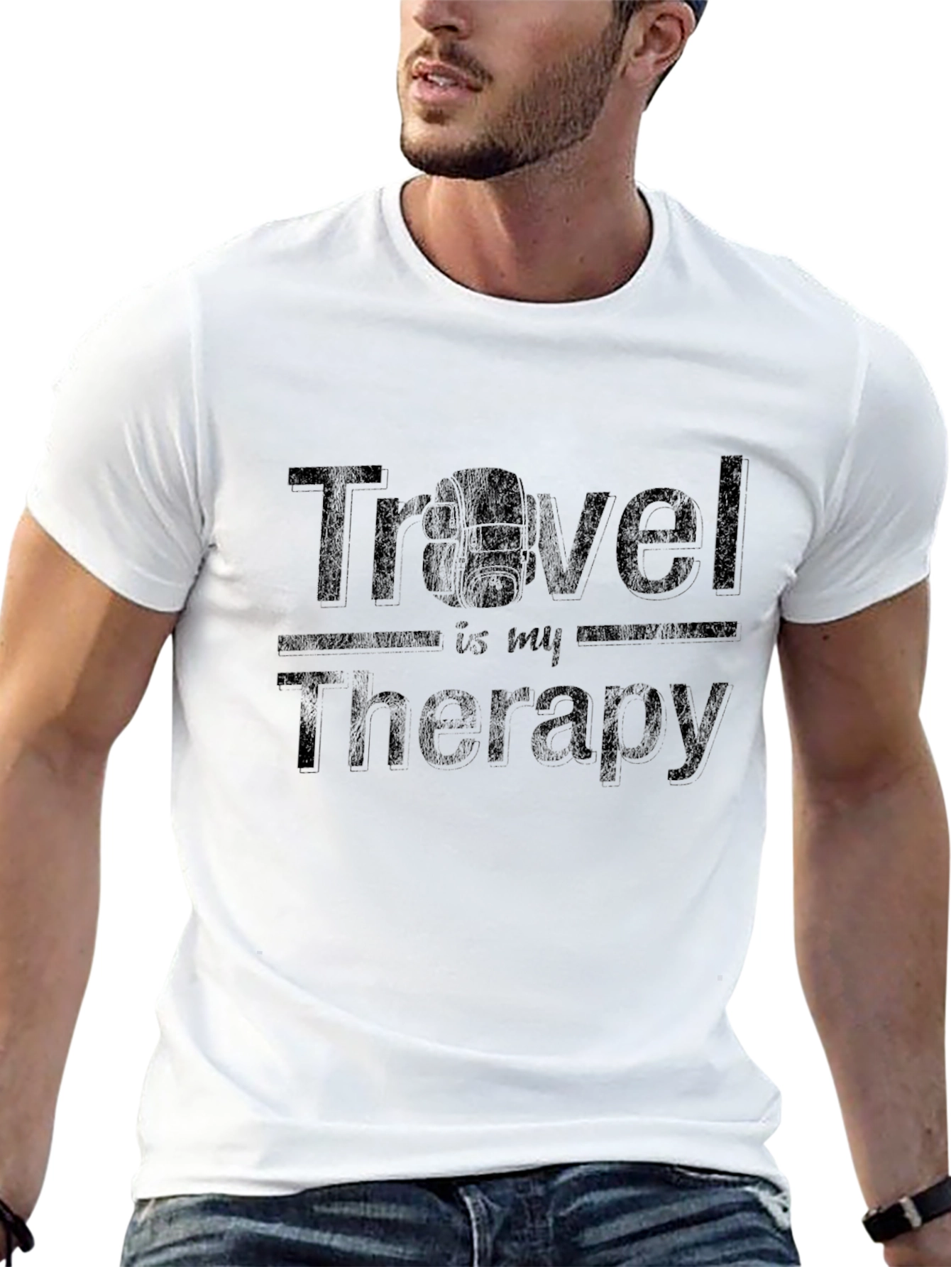 Travel Is My Therapy T-Shirt