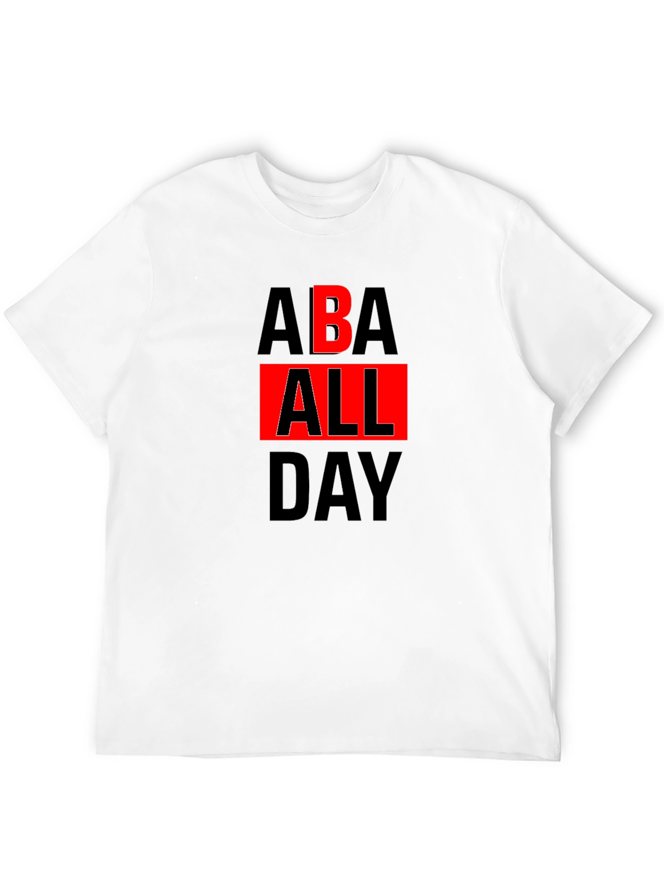 ABA All Day Graphic Tee - Black