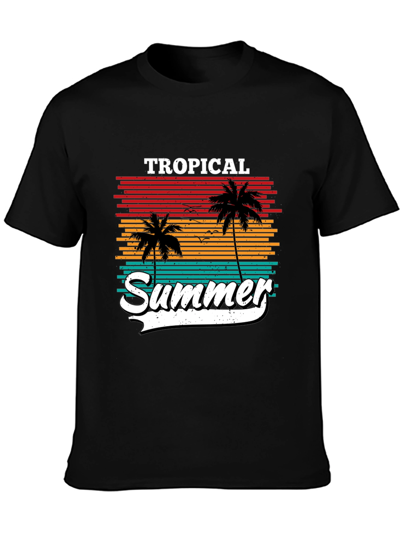 Tropical Summer Palm Tree T-Shirt